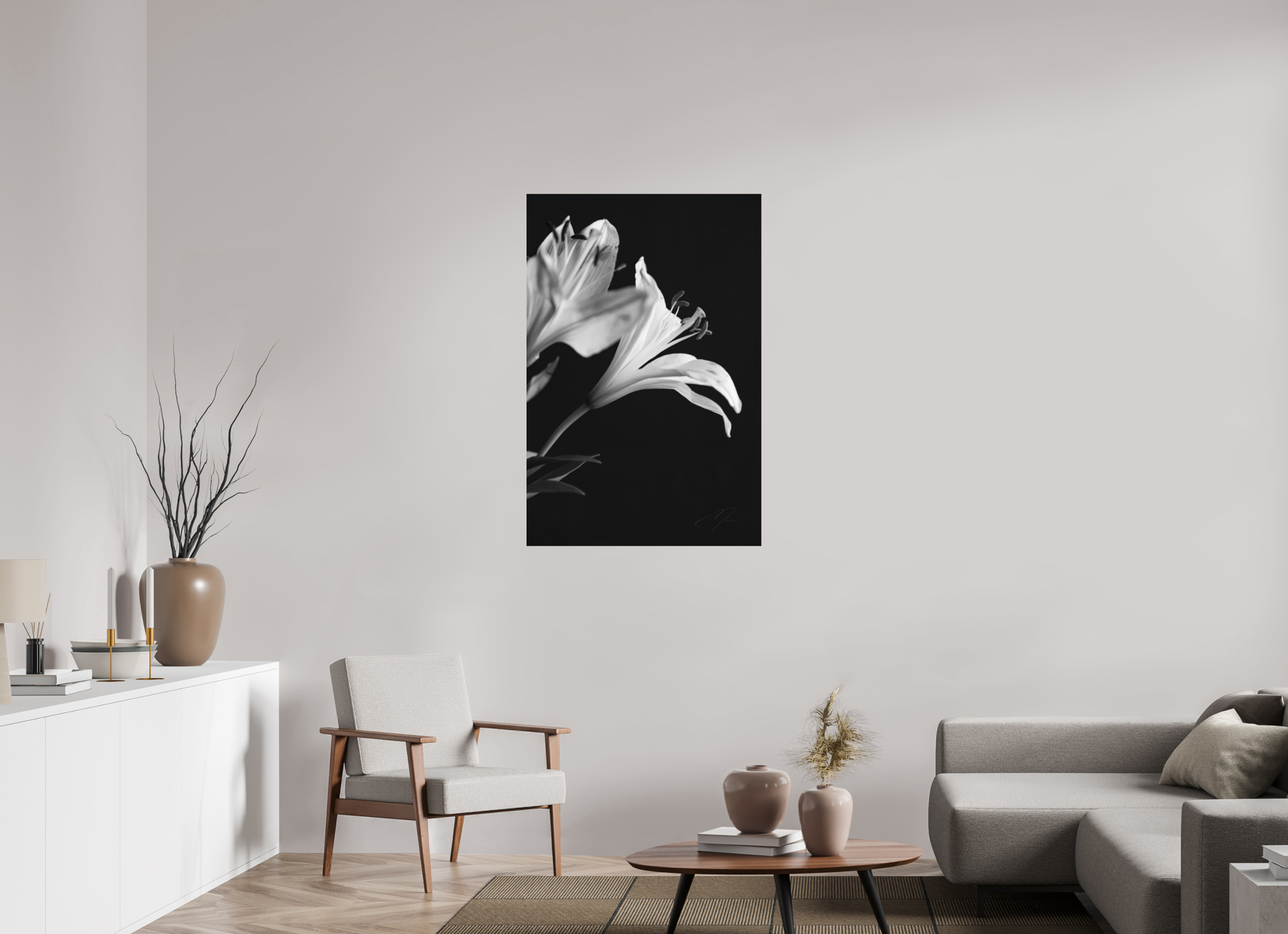 30 x 45″, PRINT ONLY [FUJI CRYSTAL DP II] PETALS' LIGHT