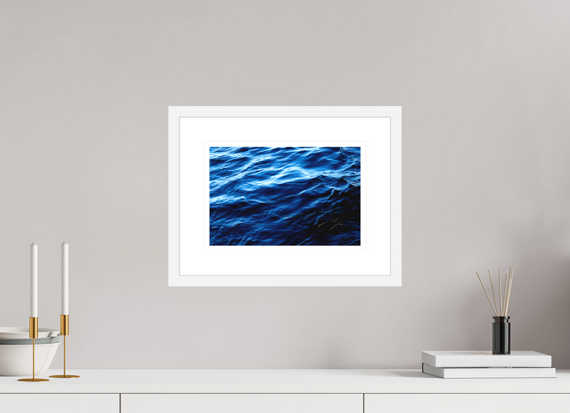 12 x 8″, FRAME - SOLID WOOD [FUJIFLEX] WATER, No.7