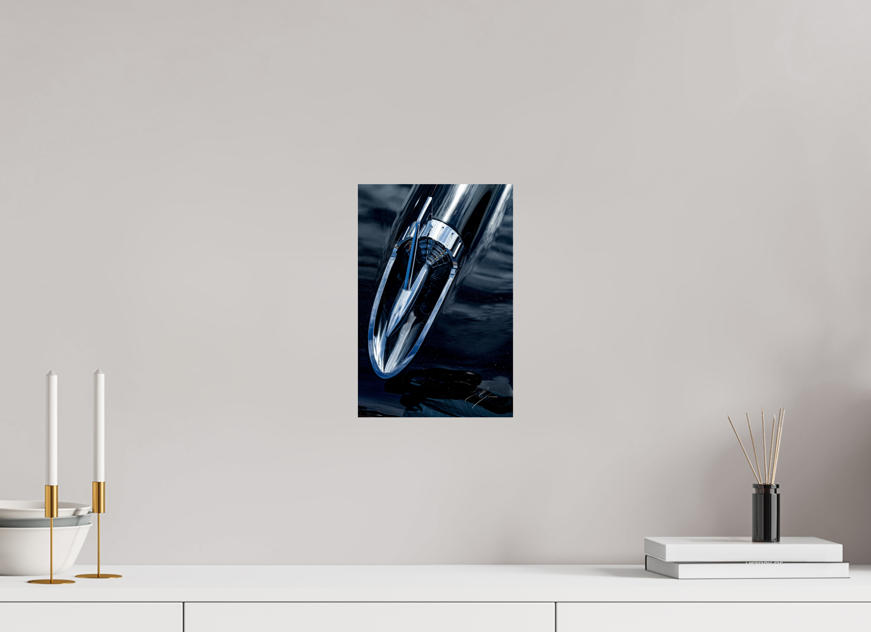 8 x 12″, PRINT ONLY [FUJI CRYSTAL DP II] 1957 CHEVY BEL AIR, No.8