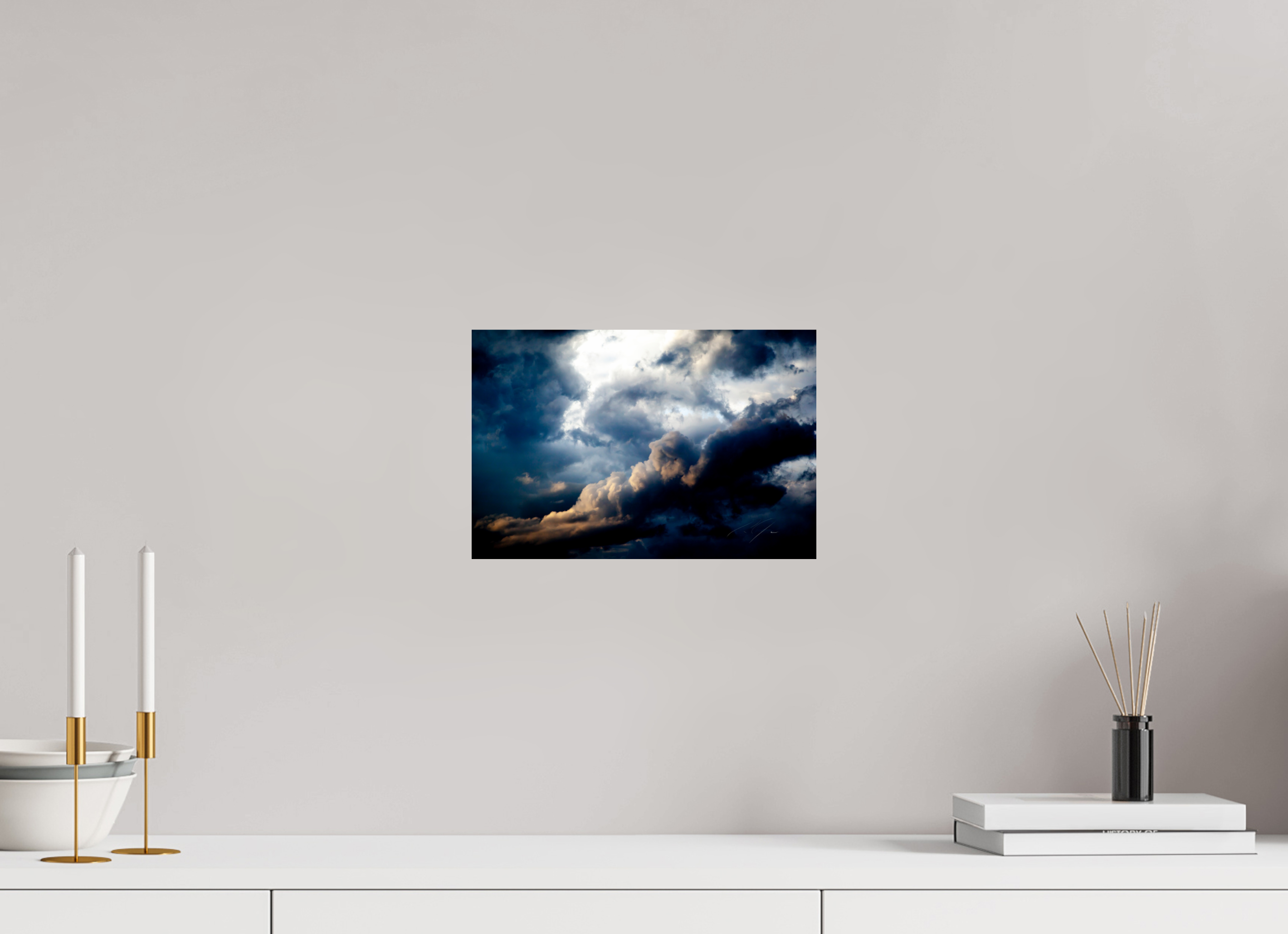12 x 8″, PHOTO PRINT - FUJIFLEX HIGH GLOSS FINDING BEAUTY IN THE STORM