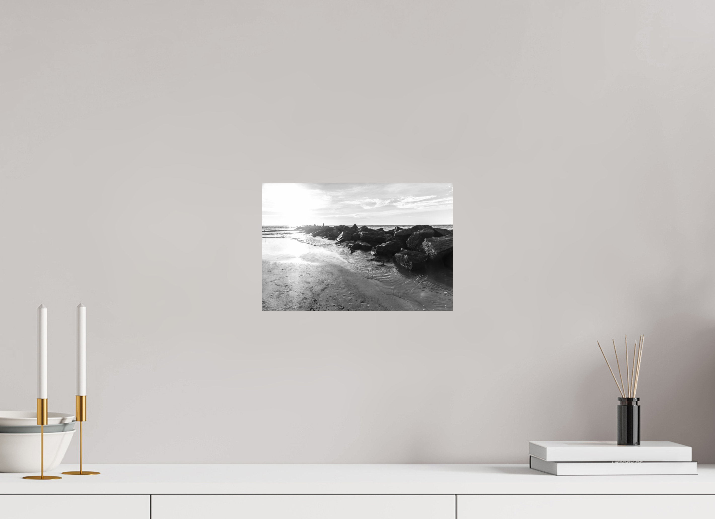 12 x 8″, PRINT ONLY [FUJI CRYSTAL DP II] THE JETTY