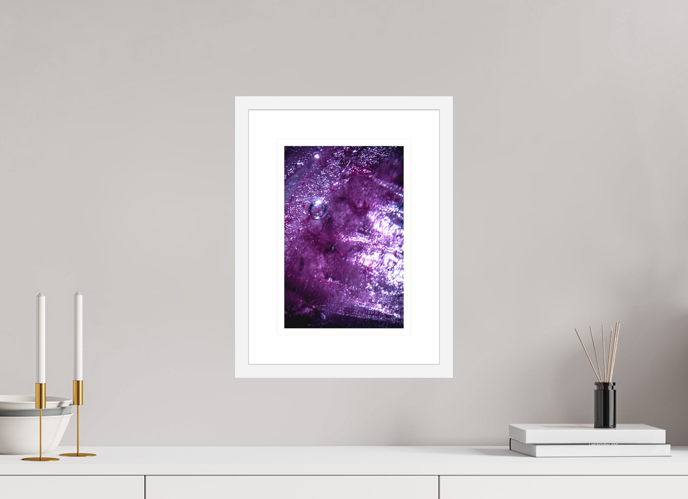 8 x 12″, FRAME - SOLID WOOD [FUJIFLEX] LAIR