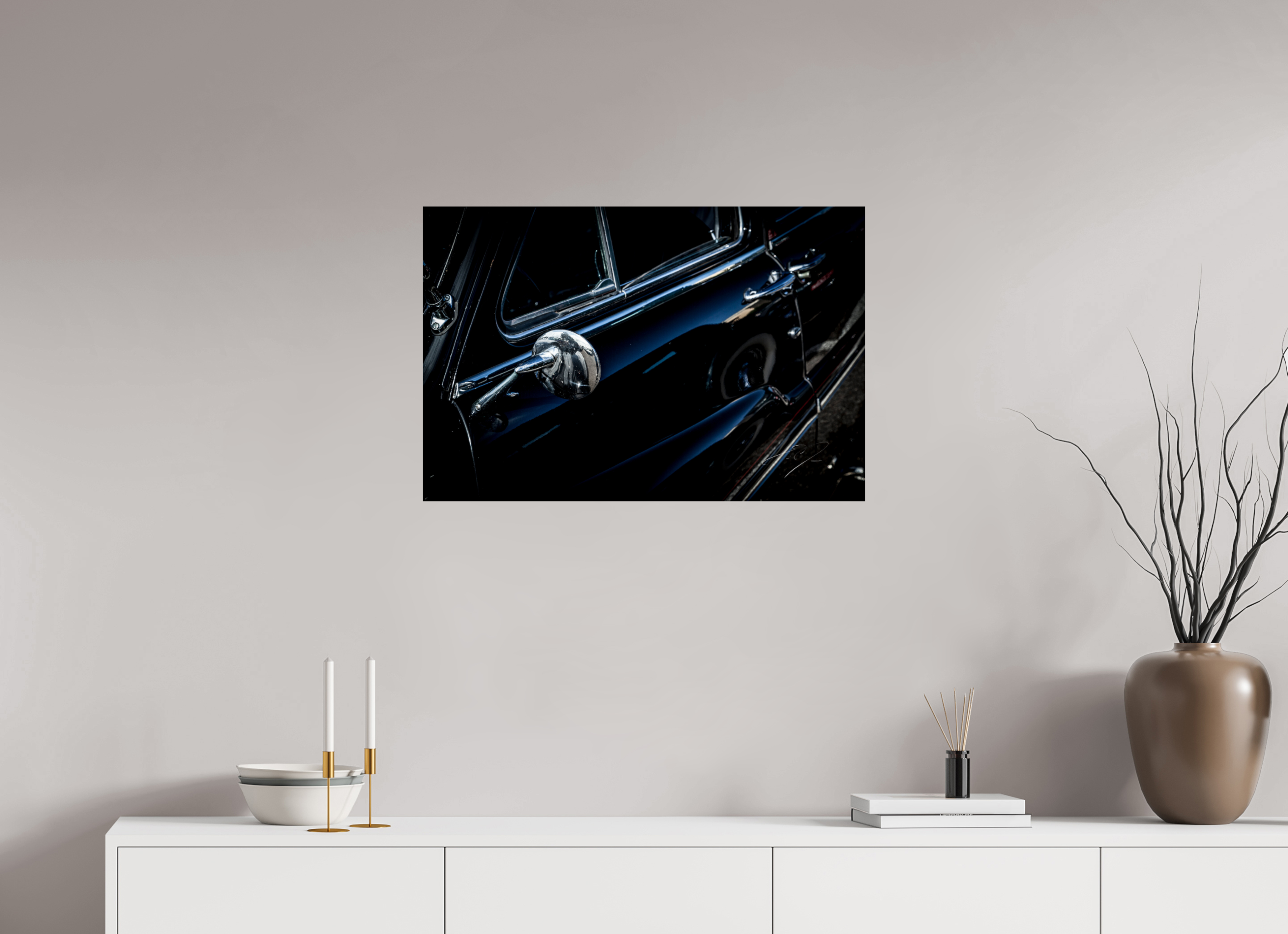 30 x 20″, PRINT ONLY [FUJI CRYSTAL DP II] 1950 MERCURY SPORT SEDAN, No.2