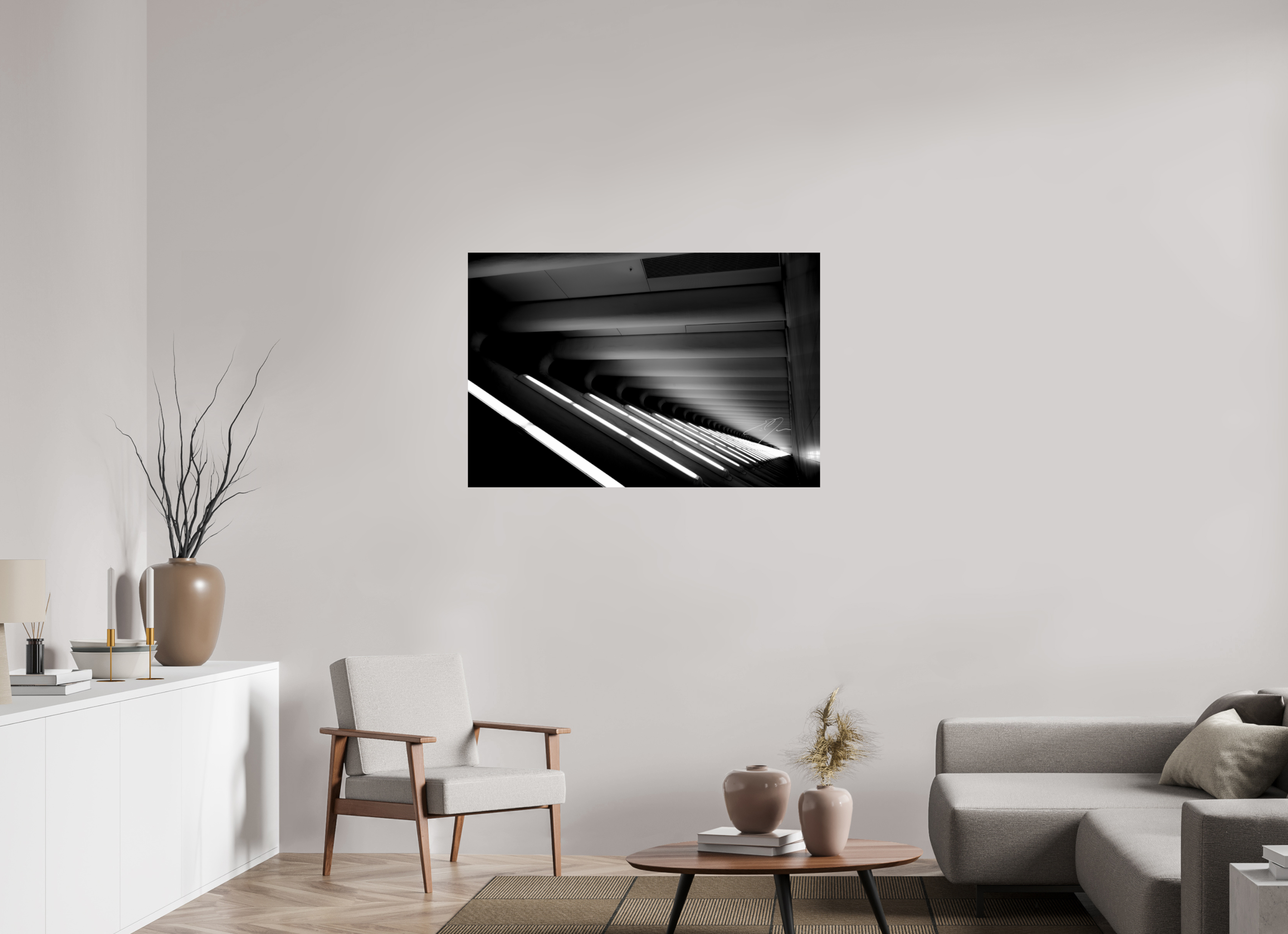 45 x 30″, PRINT ONLY [FUJI CRYSTAL DP II] MADE OF LIGHT, No.8