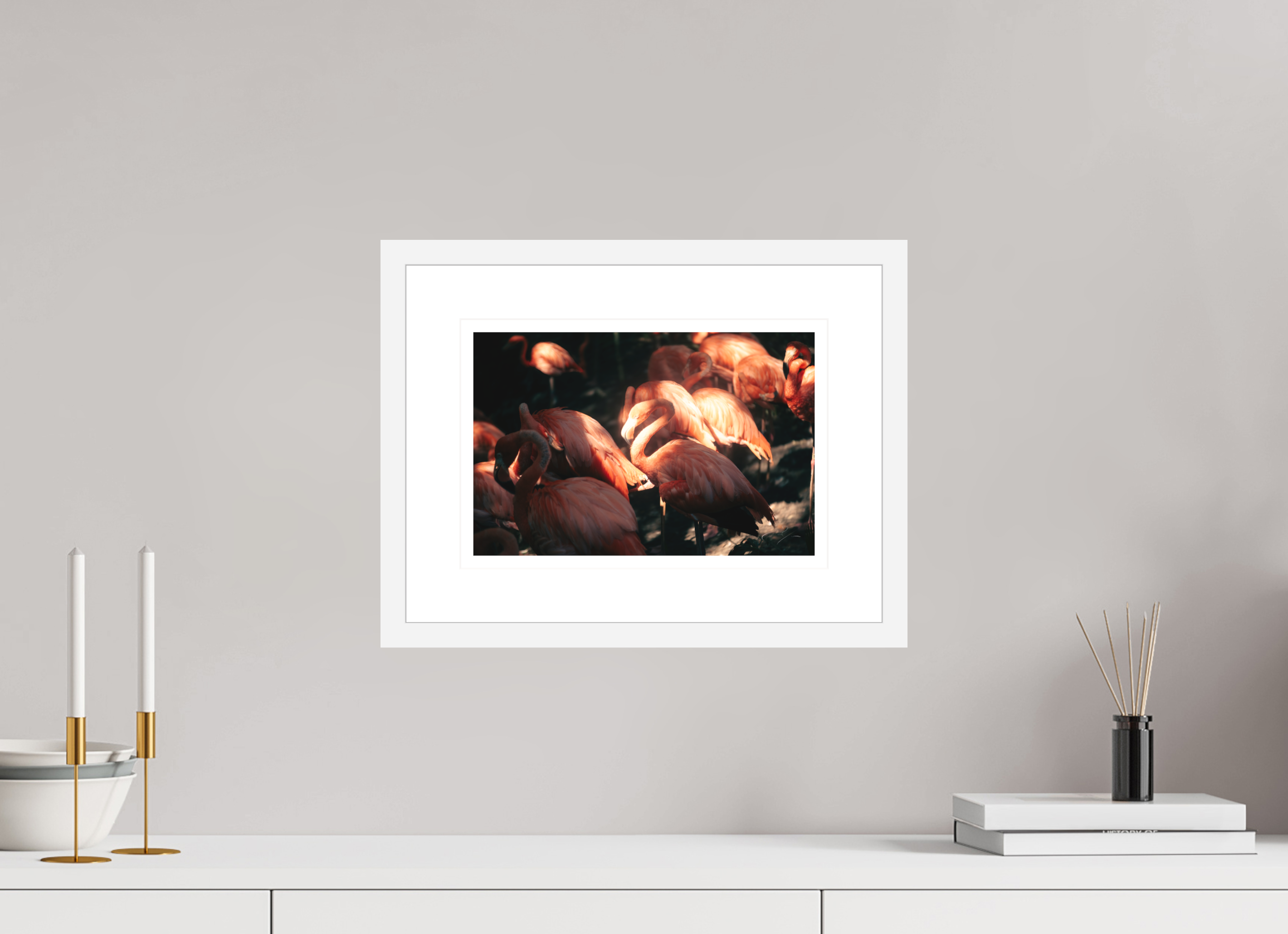 12 x 8″, FRAME - SOLID WOOD [FUJIFLEX] STANDING IN THE LIGHT