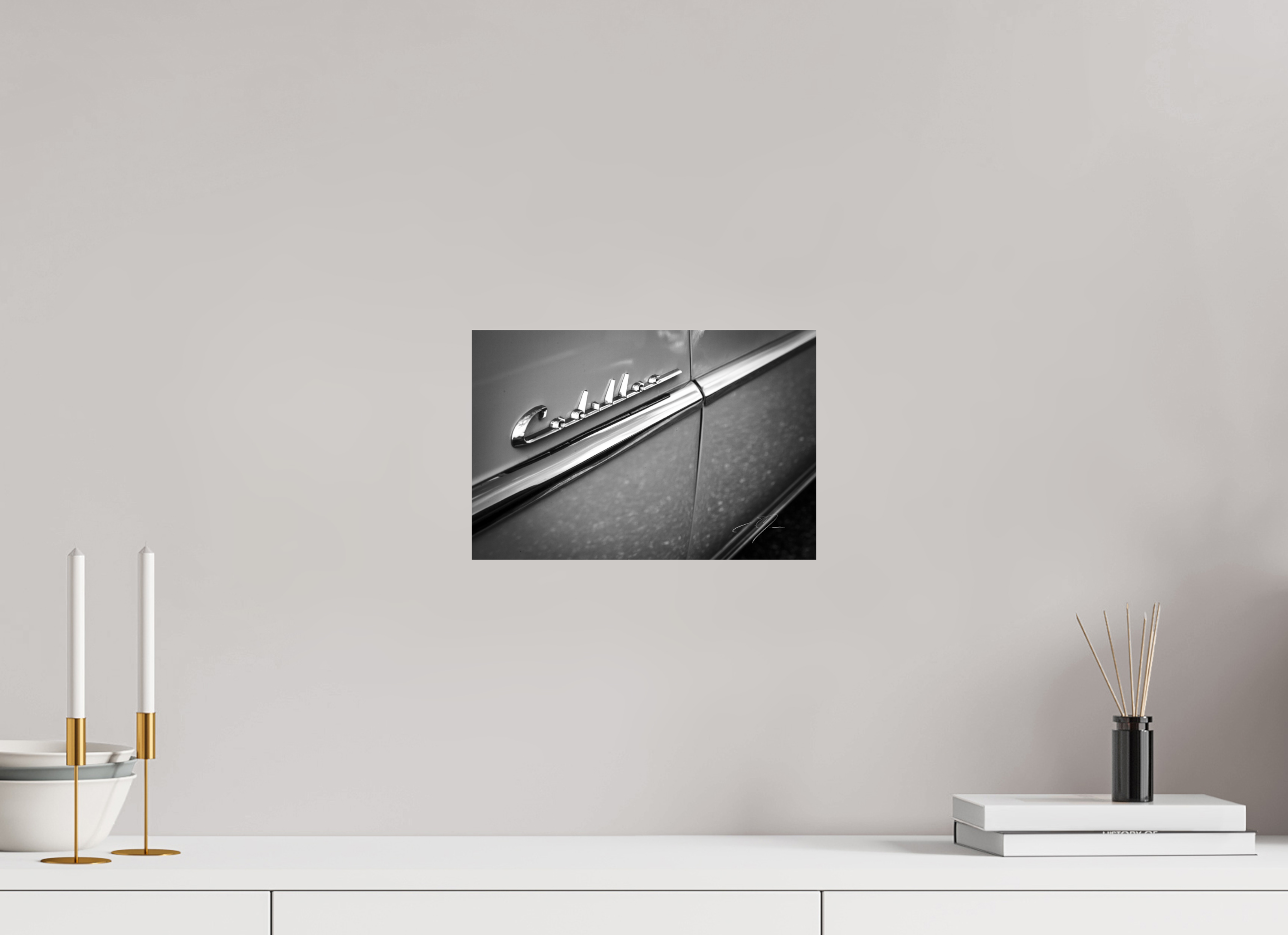 12 x 8″, PRINT ONLY [FUJI CRYSTAL DP II] 1955 CADILLAC