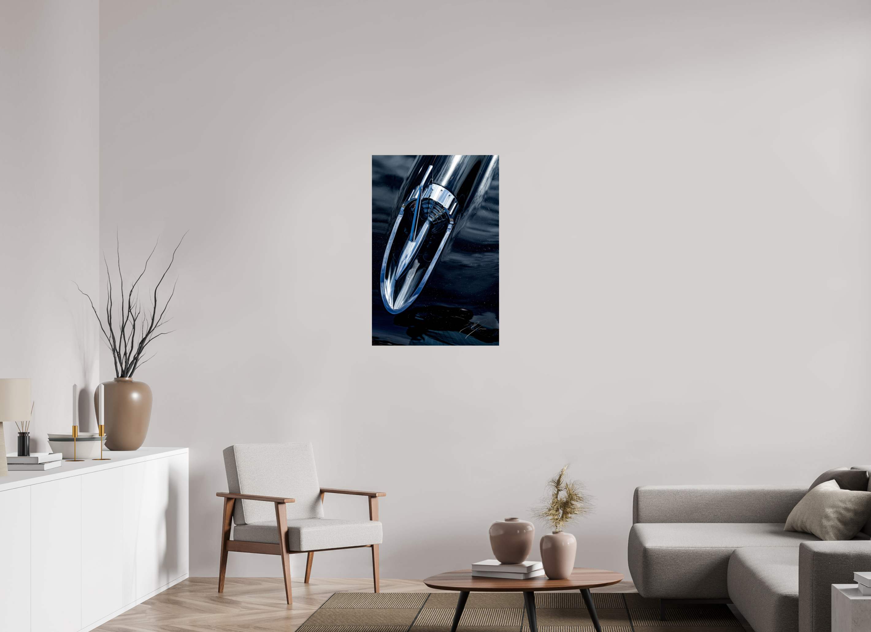 24 x 36″, PRINT ONLY [FUJI CRYSTAL DP II] 1957 CHEVY BEL AIR, No.8