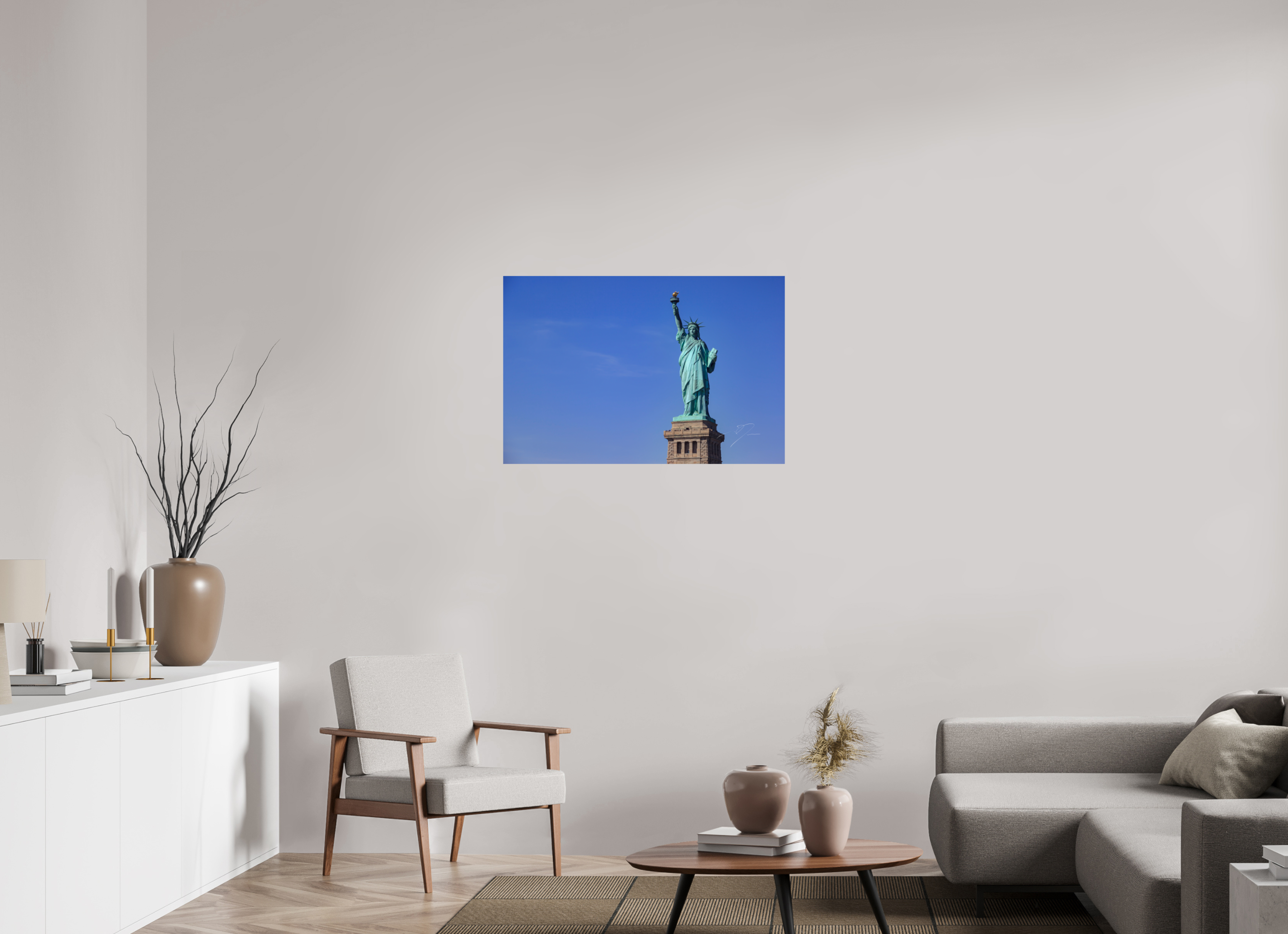 36 x 24″, PHOTO PRINT - FUJIFLEX HIGH GLOSS THE STATUE OF LIBERTY
