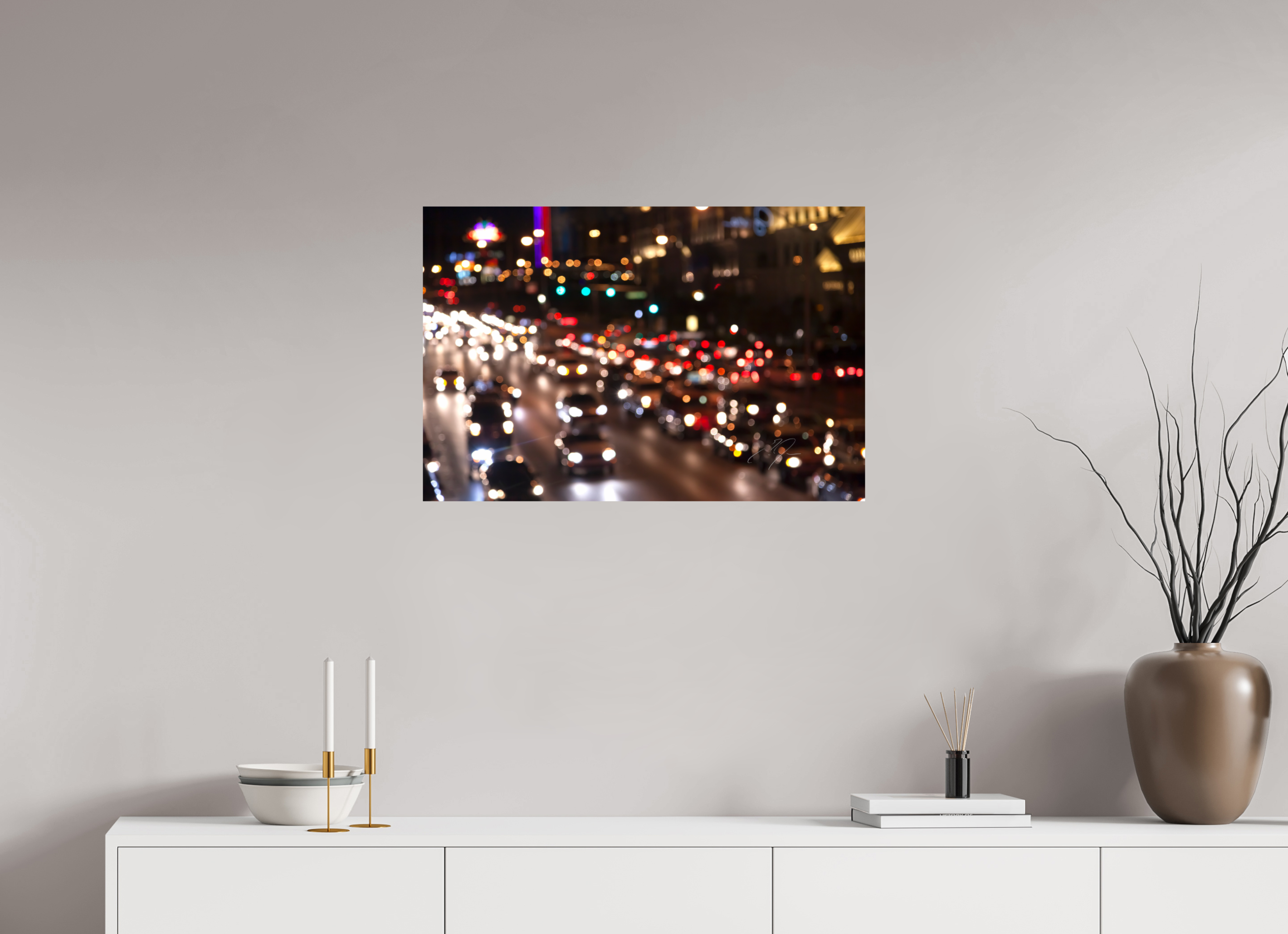 30 x 20″, PRINT ONLY [FUJI CRYSTAL DP II] BEAUTIFUL CONGESTION