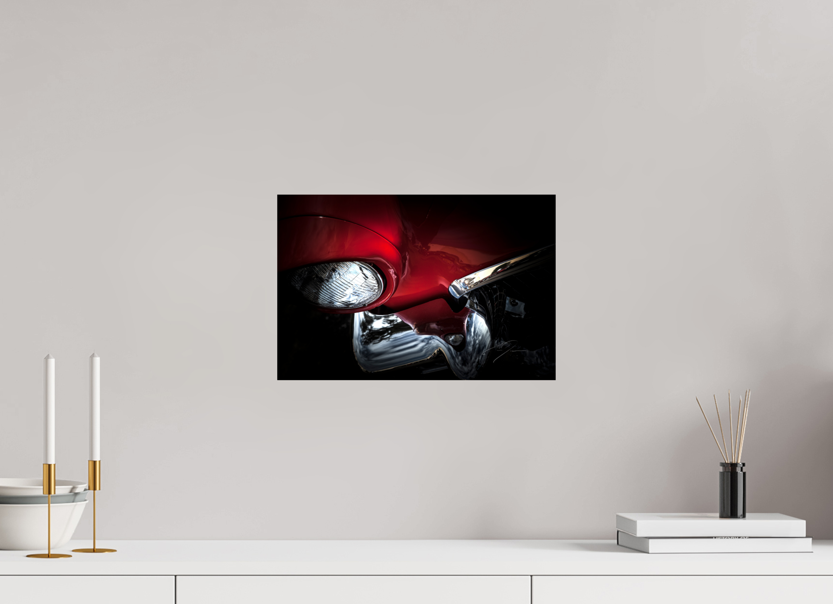 15 x 10″, PRINT ONLY [FUJI CRYSTAL DP II] 1957 FORD THUNDERBIRD, No.6
