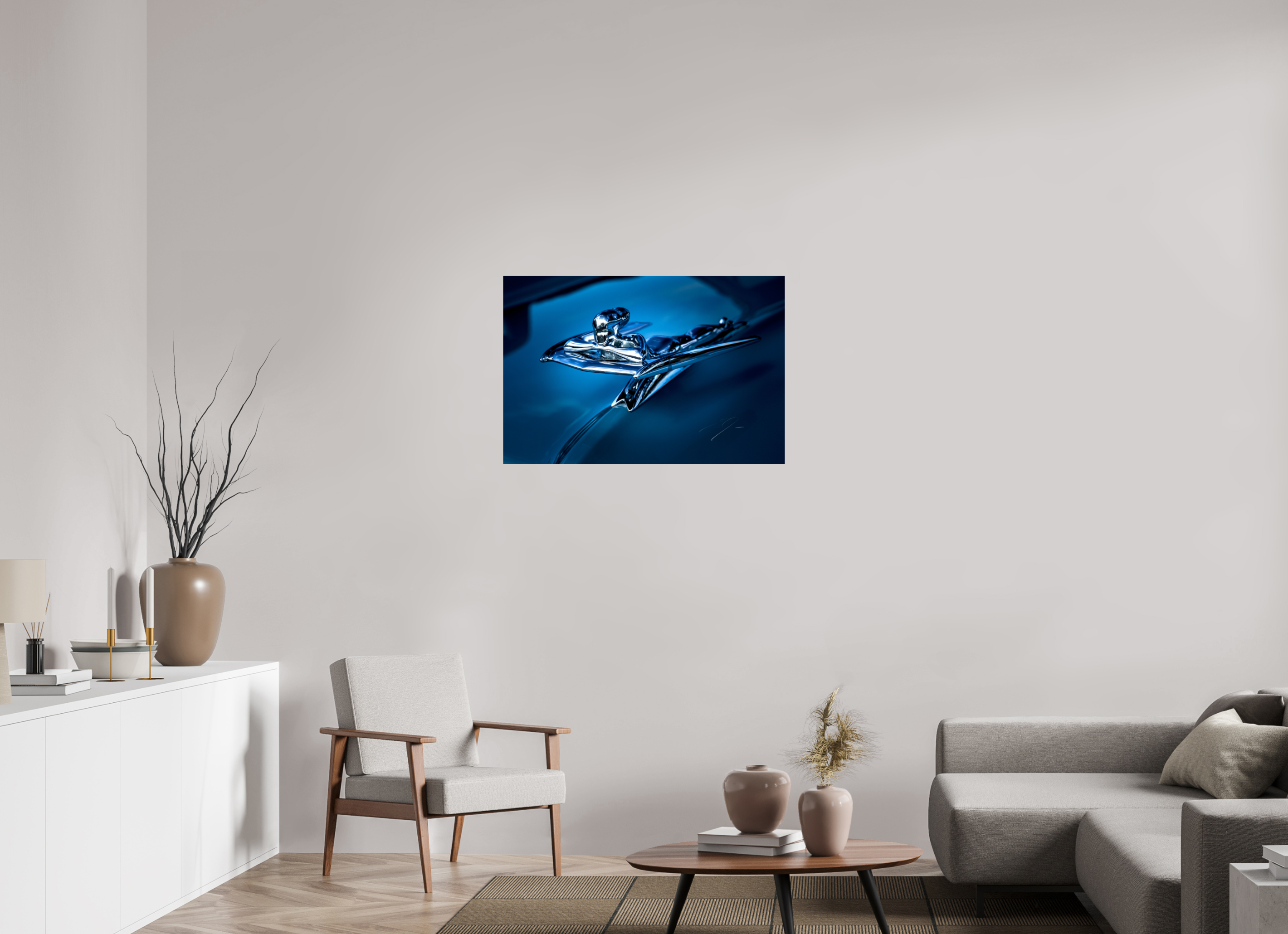 36 x 24″, PRINT ONLY [FUJI CRYSTAL DP II] 1953 NASH