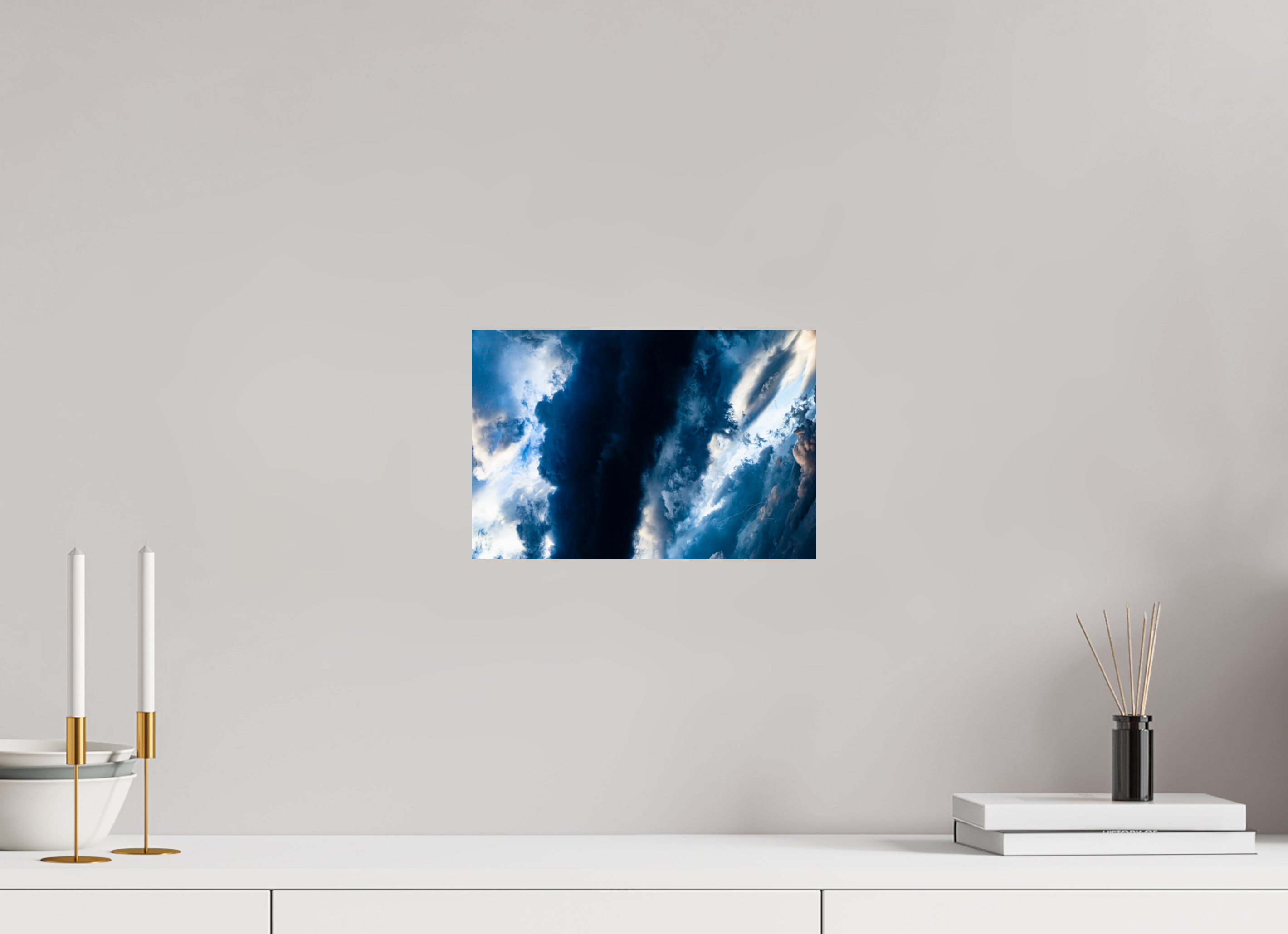 12 x 8″, PRINT ONLY [FUJI CRYSTAL DP II] PERILOUS SKY