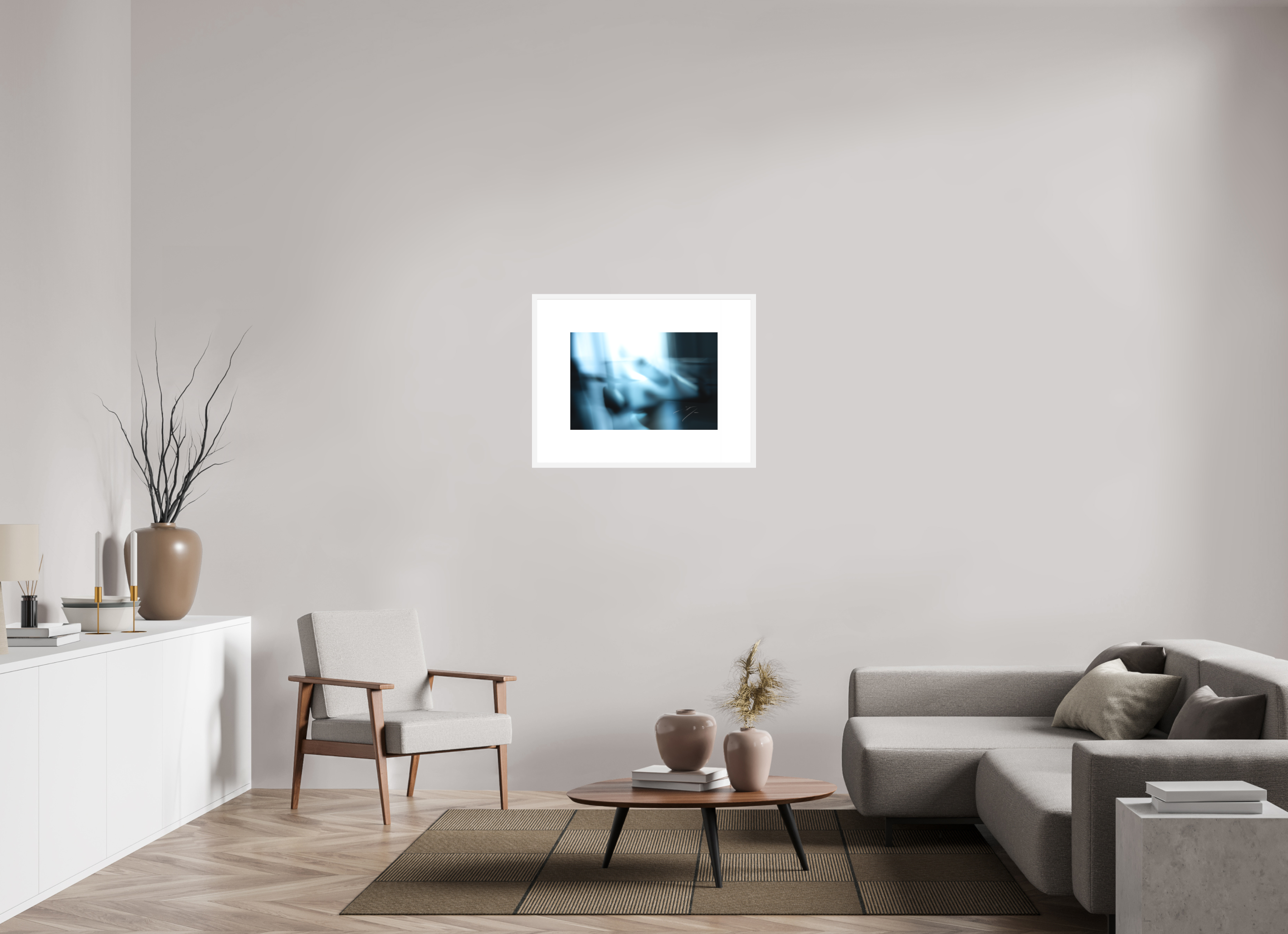 24 x 16″, FRAME SOLID WOOD [FUJI CRYSTAL DP II MATTE FLOAT GLASS] QUARANTINE