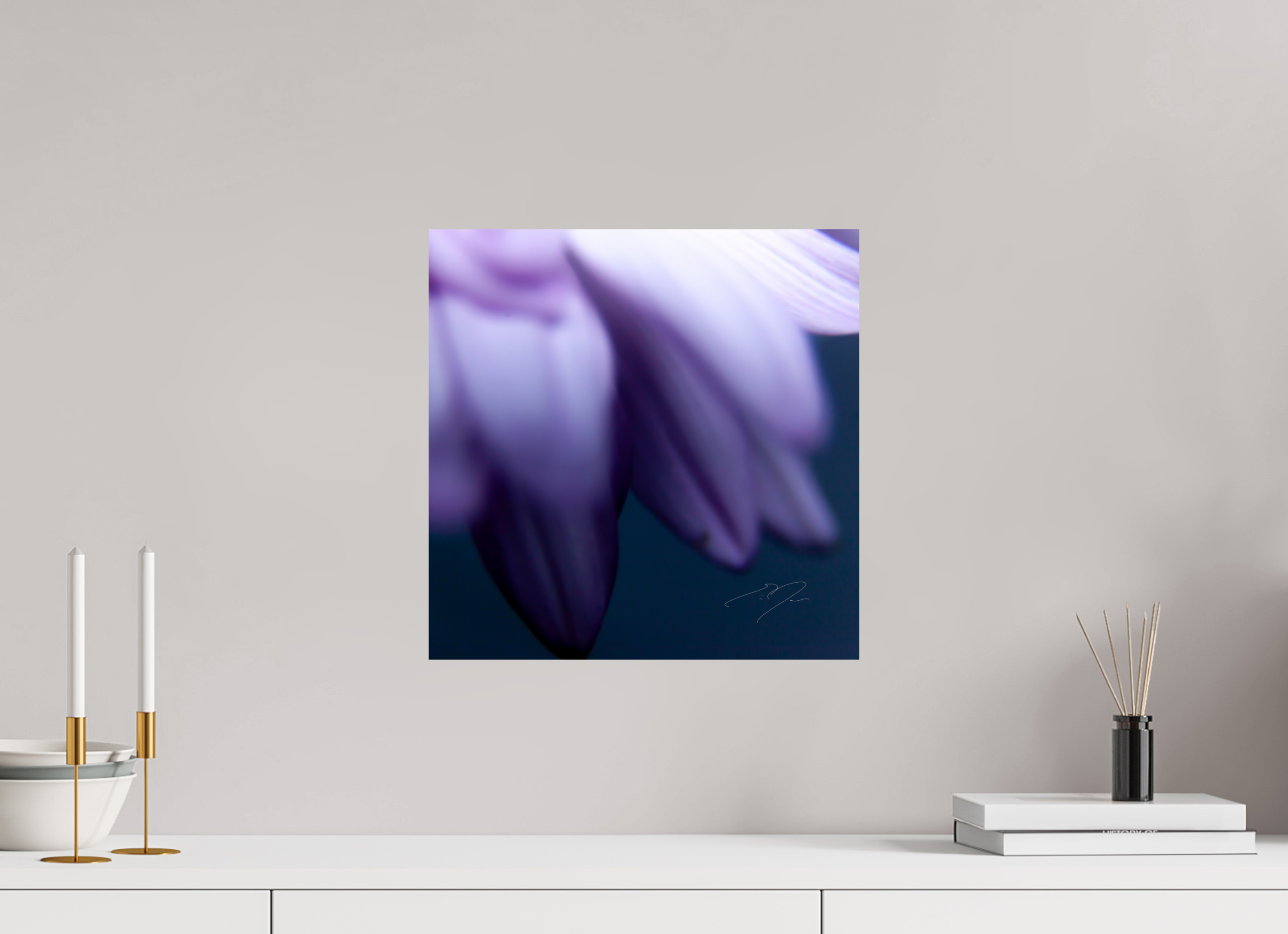 15 x 15″, PRINT ONLY [FUJI CRYSTAL DP II] PETALS' EDGE