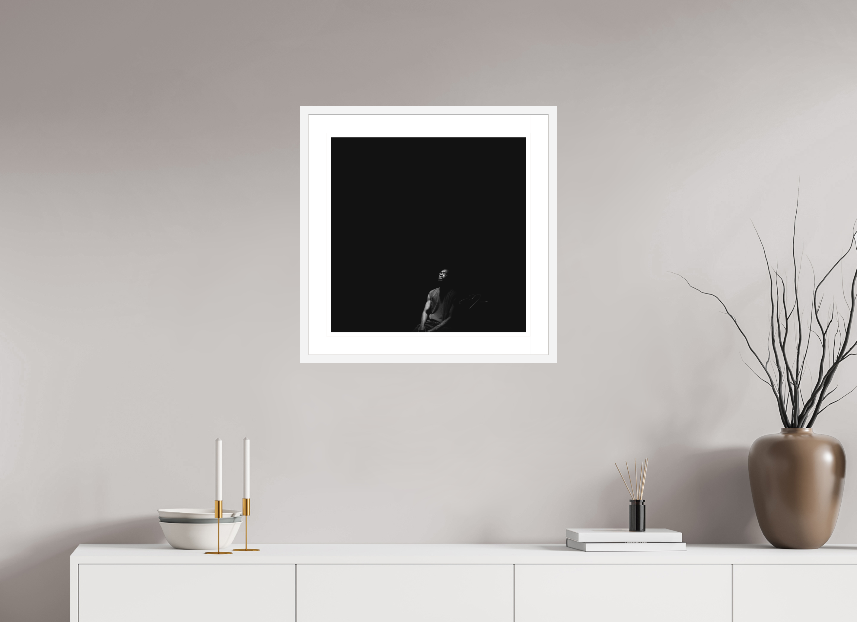 20 x 20″, FRAME - SOLID WOOD [FUJIFLEX] LISTEN