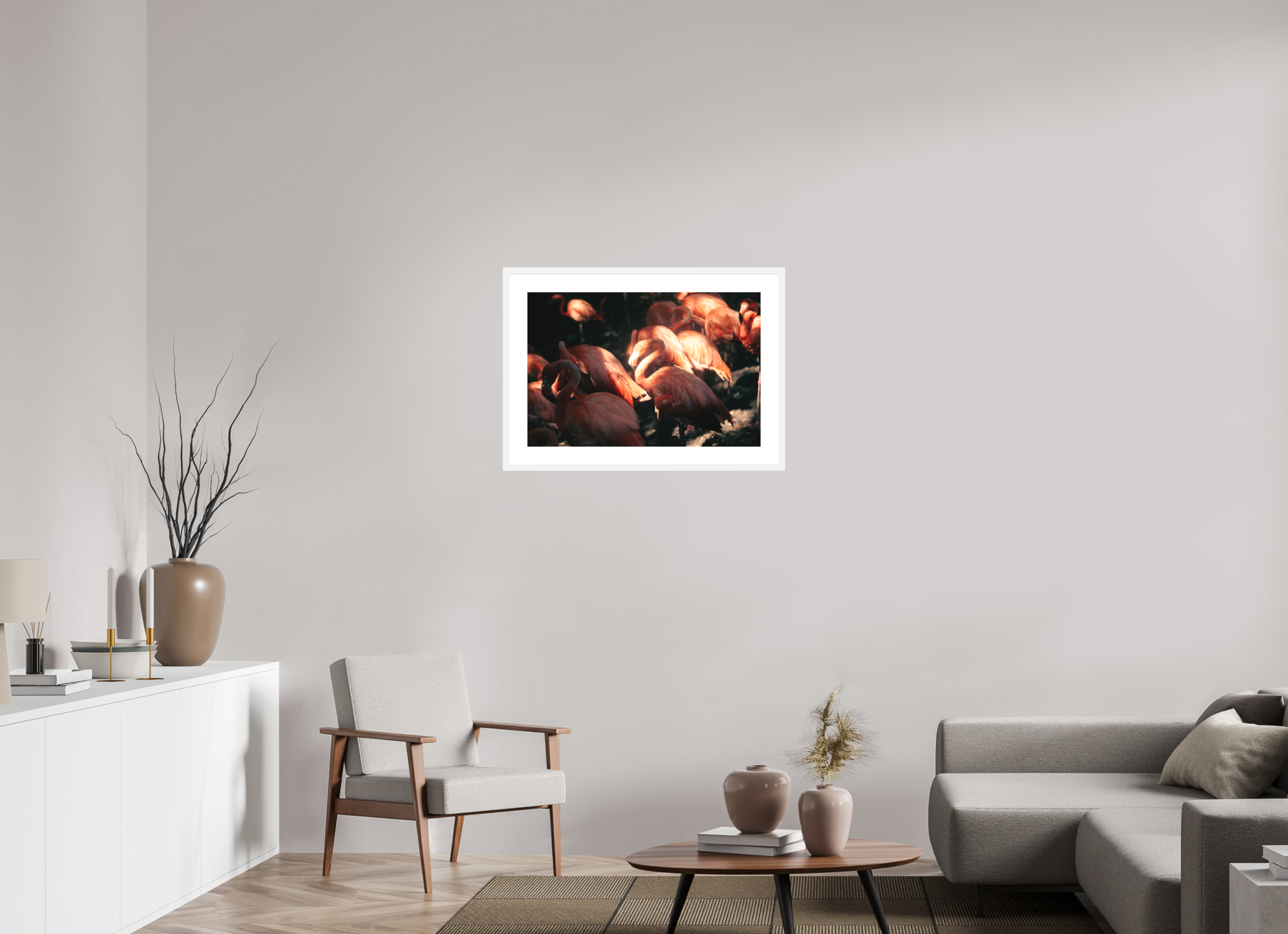 30 x 20″, FRAME - SOLID WOOD [FUJIFLEX] STANDING IN THE LIGHT