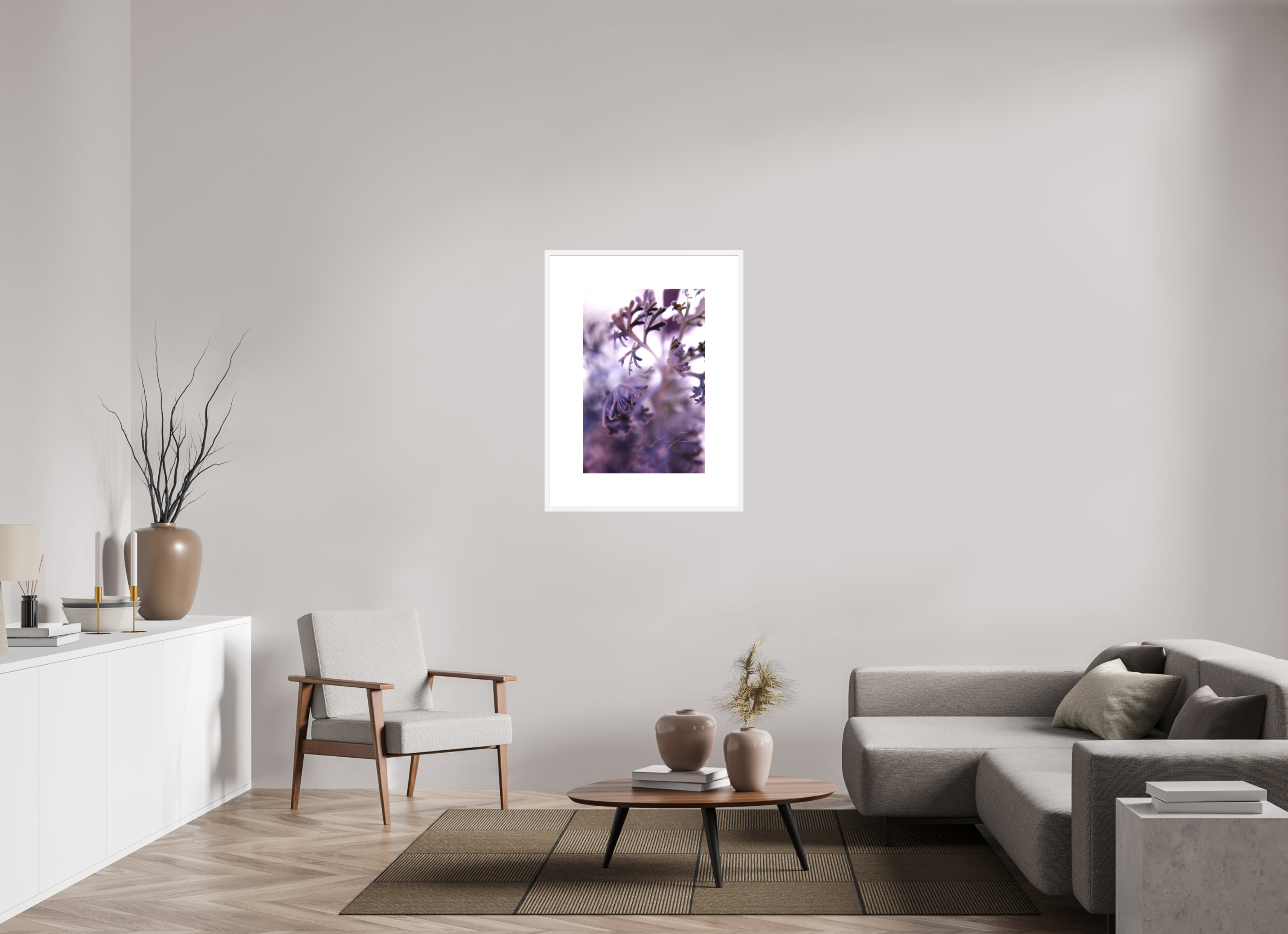 20 x 30″, FRAME SOLID WOOD [FUJIFLEX HIGH GLOSS MATTE FLOAT GLASS] ALLURE