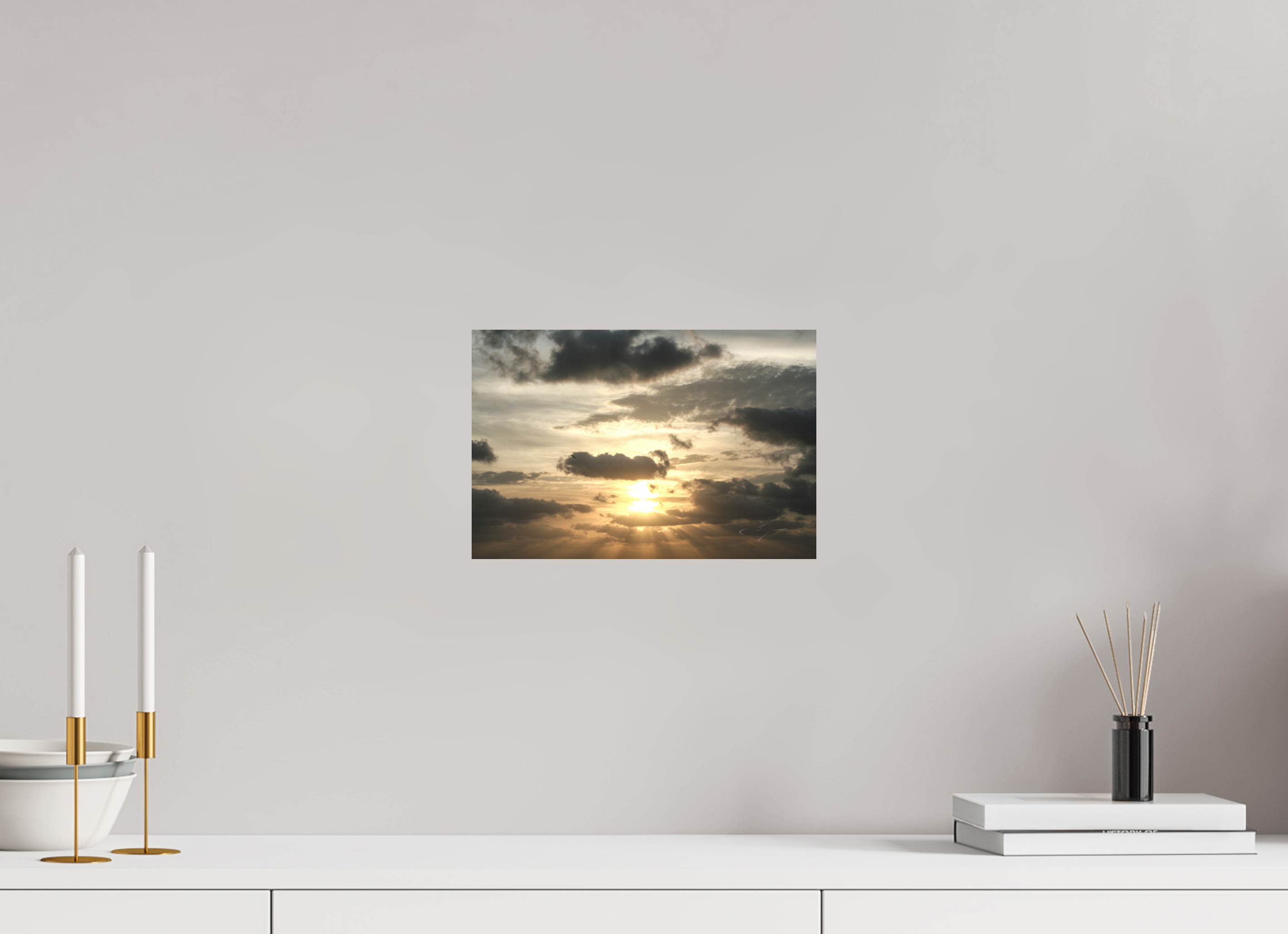 12 x 8″, PRINT ONLY [FUJI CRYSTAL DP II] RAYS OF LIGHT