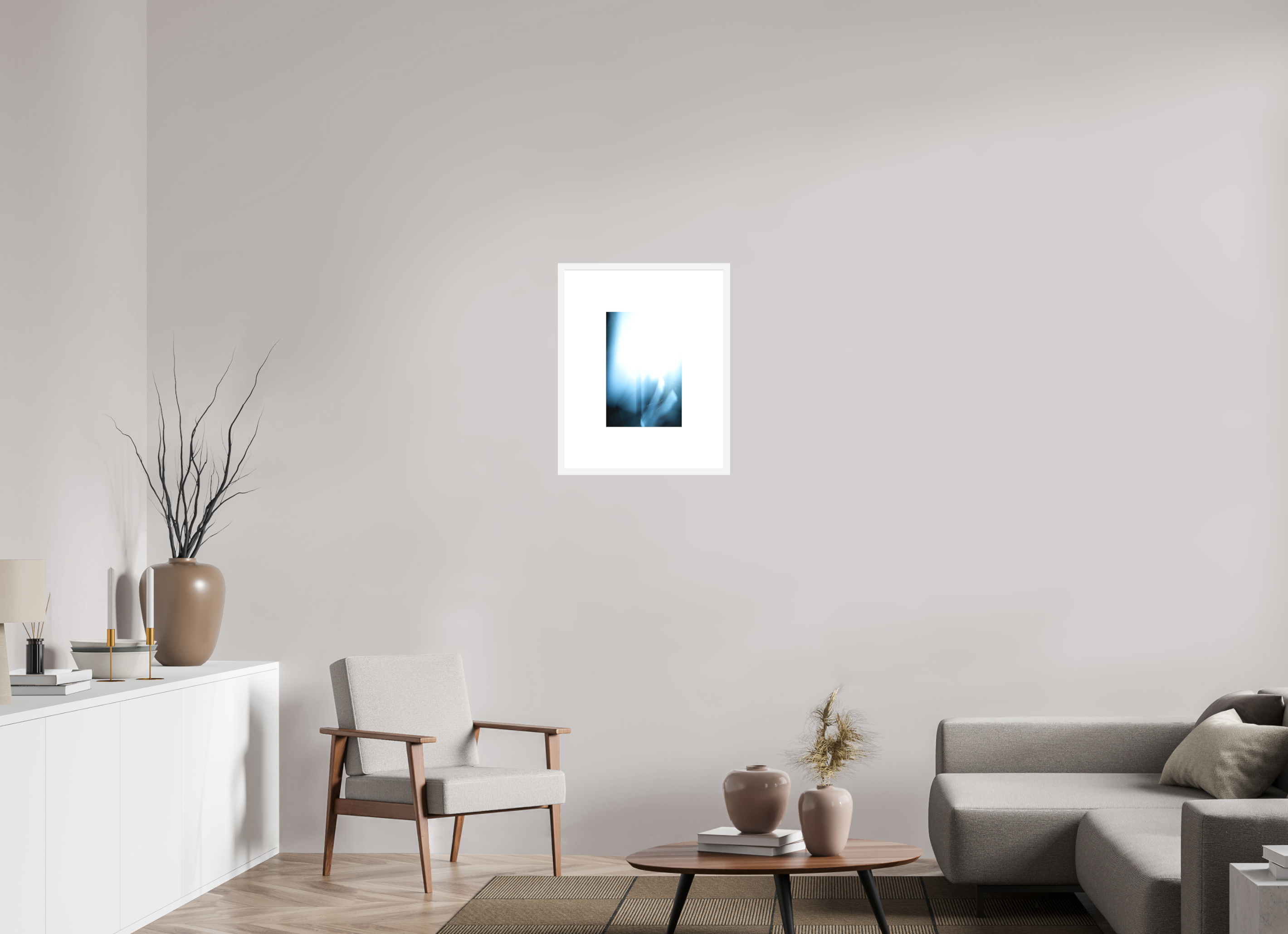 10 x 15″, FRAME SOLID WOOD [FUJIFLEX HIGH GLOSS MATTE FLOAT GLASS] QUARANTINE, No.2