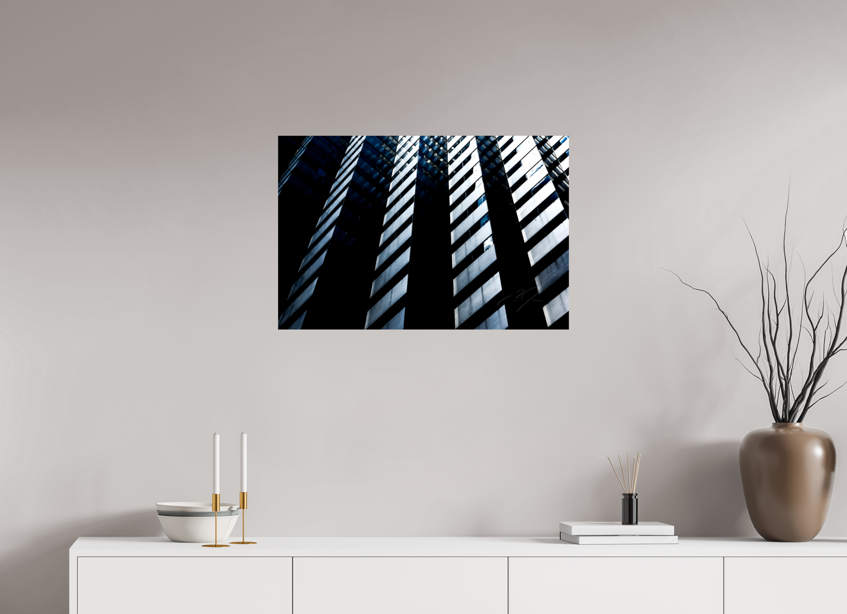 30 x 20″, PRINT ONLY [FUJI CRYSTAL DP II] INTO DARK