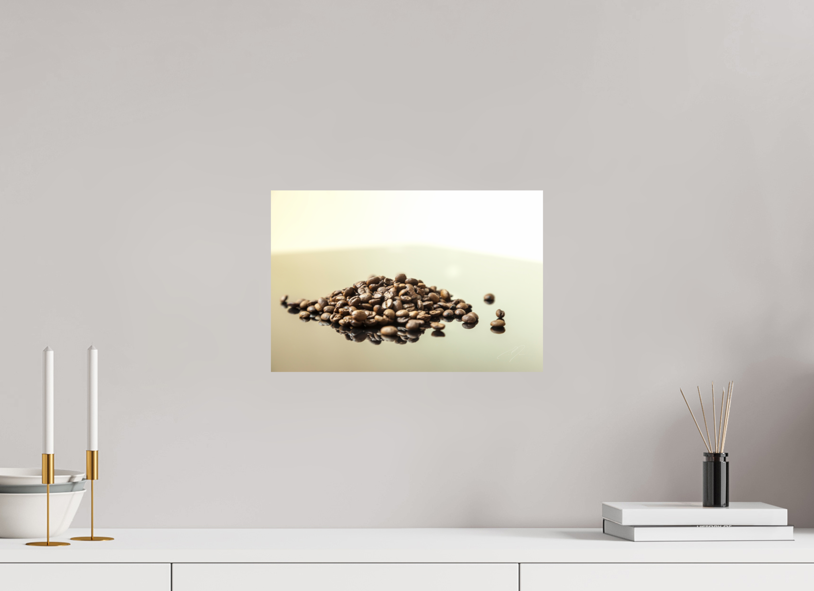 15 x 10″, PRINT ONLY [FUJI CRYSTAL DP II] COFFEE BEANS, No.2