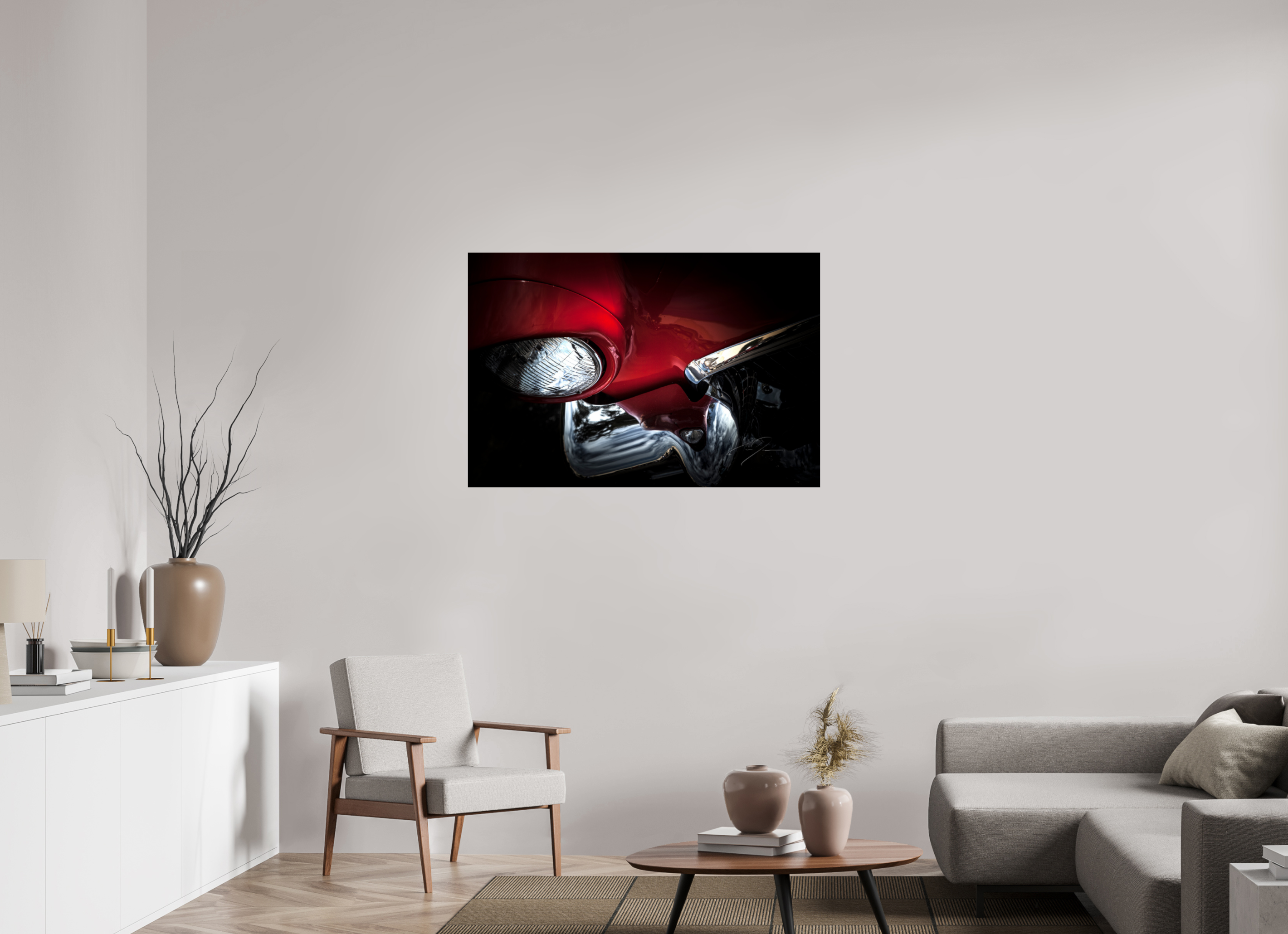 45 x 30″, PRINT ONLY [FUJI CRYSTAL DP II] 1957 FORD THUNDERBIRD, No.6