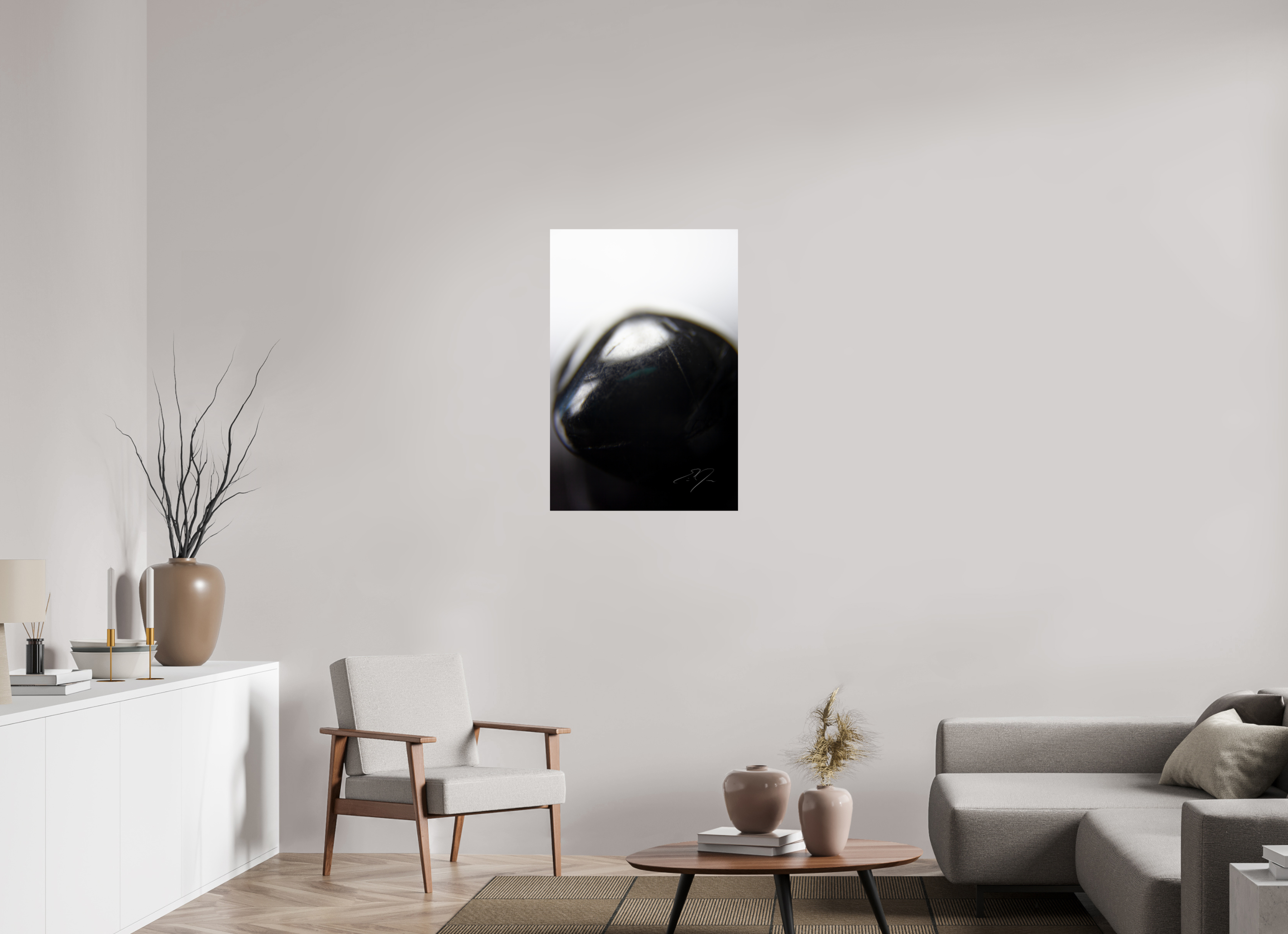 24 x 36″, PHOTO PRINT - FUJIFLEX HIGH GLOSS BLACK STONE