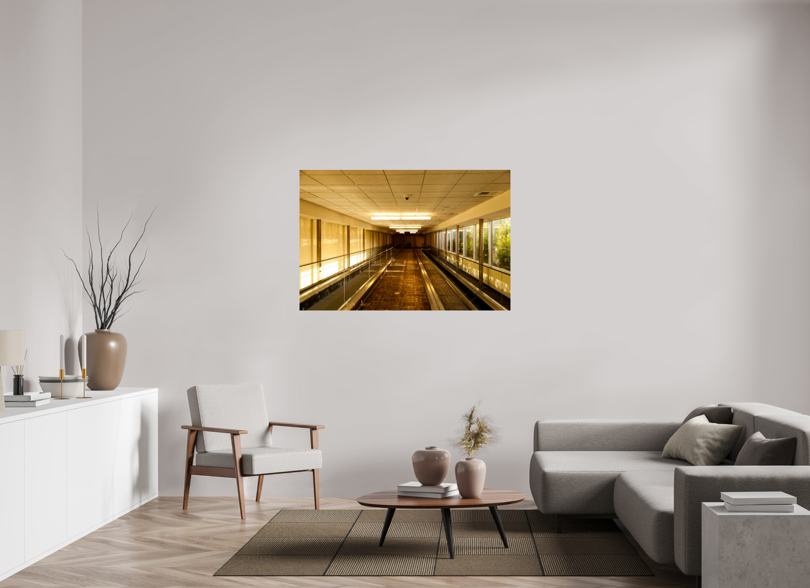54 x 36″, PRINT ONLY [FUJI CRYSTAL DP II] THE LONG HALL