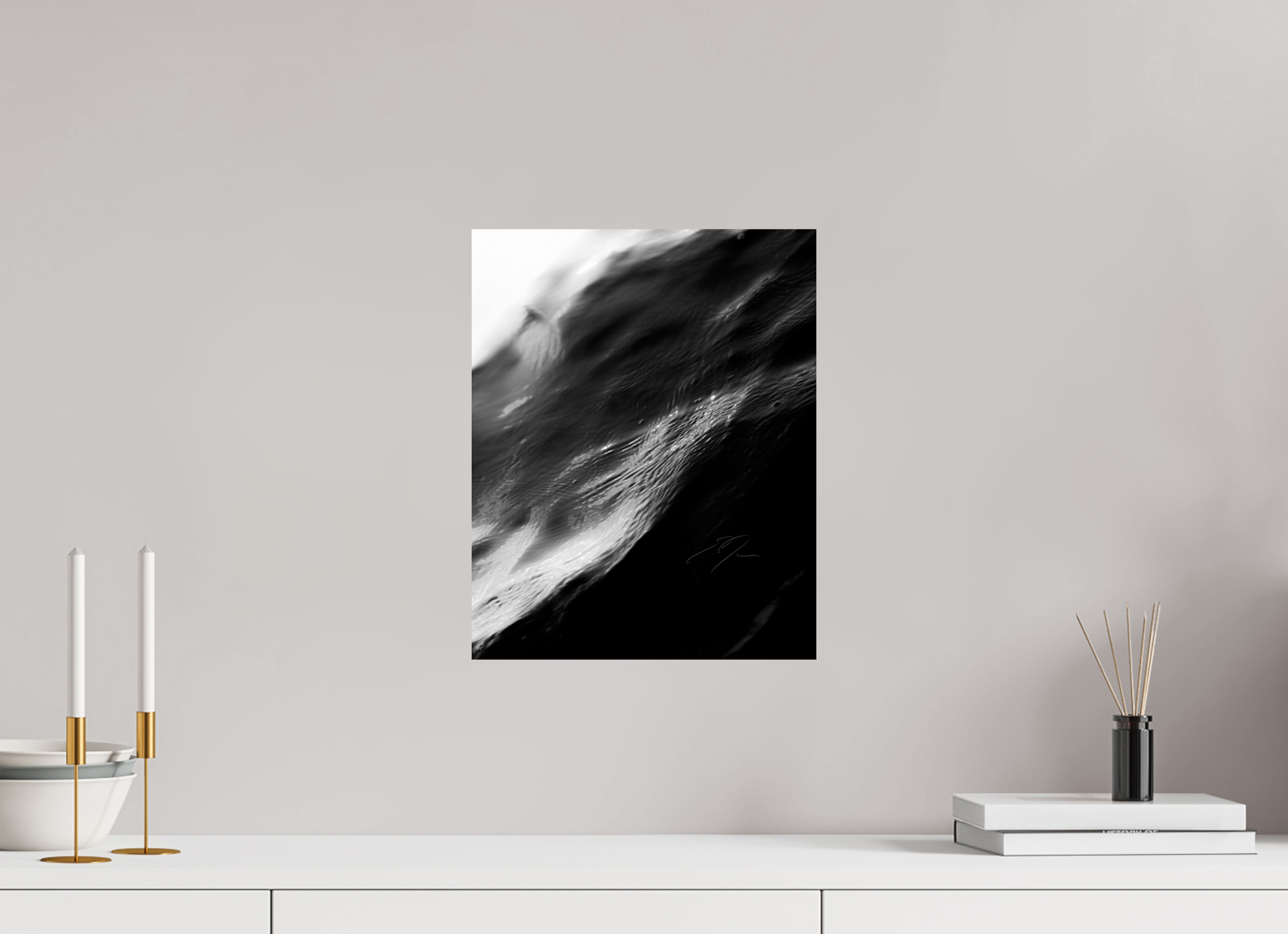 12 x 15″, PRINT ONLY [FUJI CRYSTAL DP II] ENGULFED
