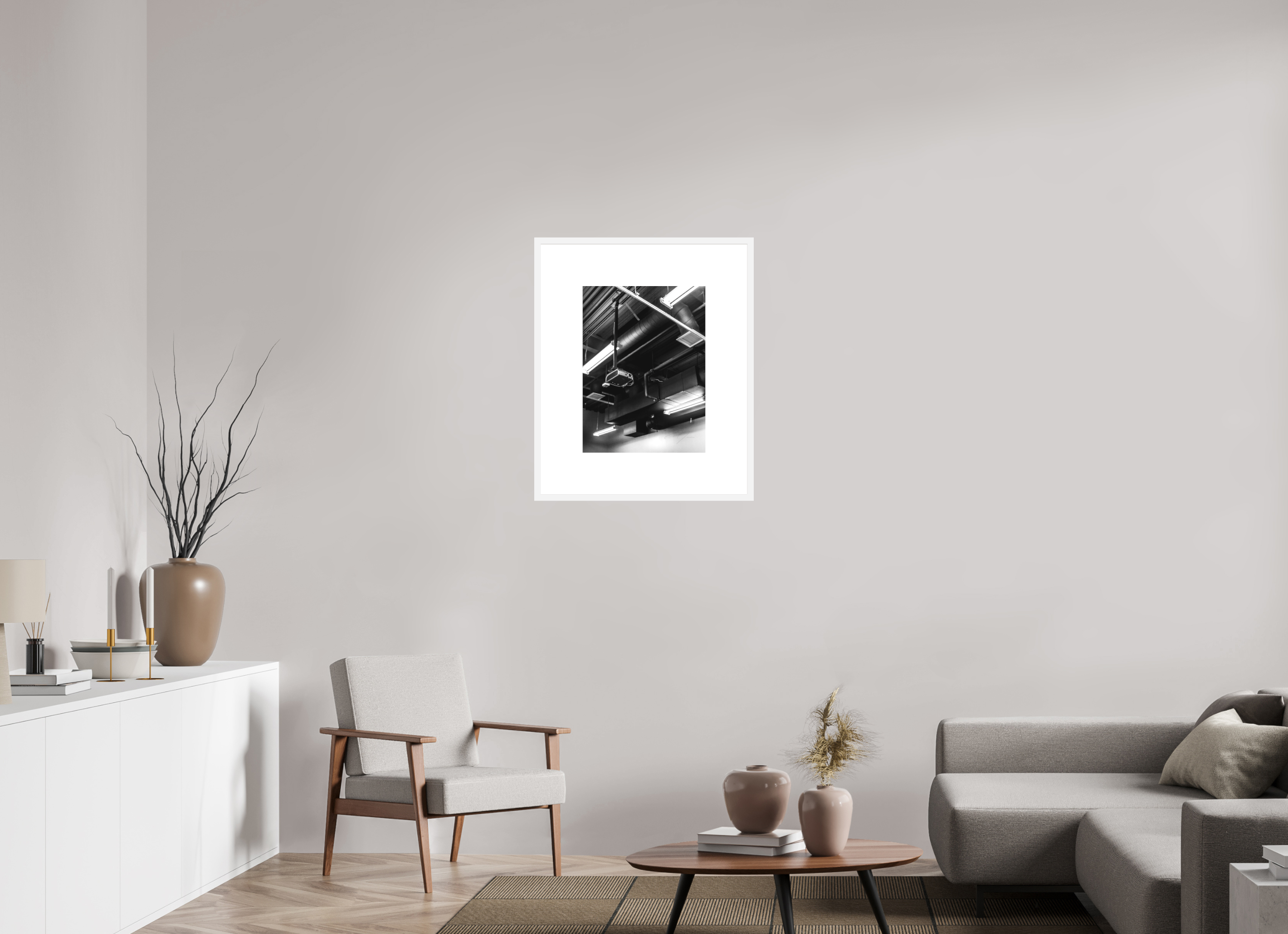 16 x 21.5″, FRAME SOLID WOOD [FUJI CRYSTAL DP II MATTE FLOAT GLASS] PROJECTION