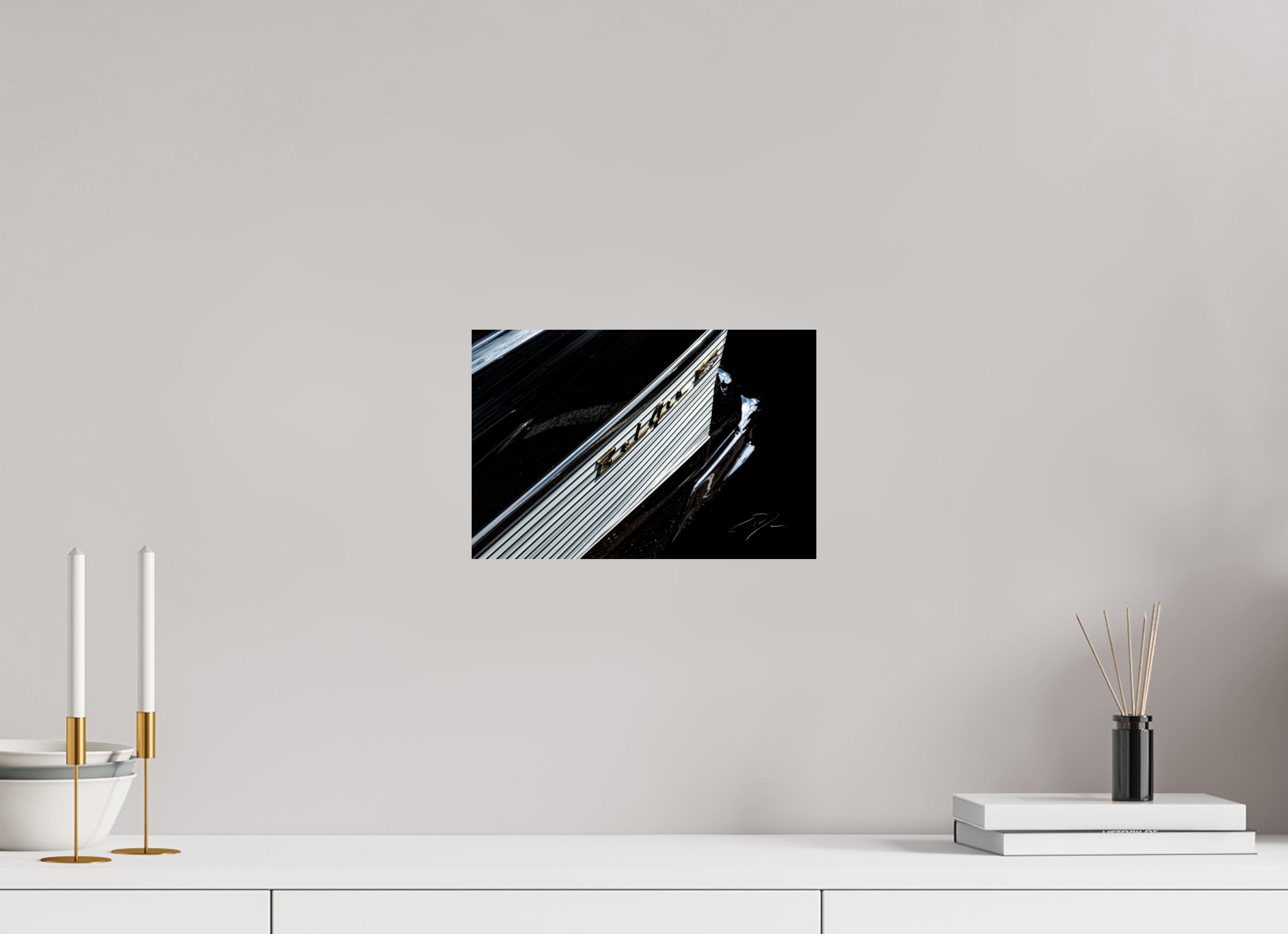 12 x 8″, PRINT ONLY [FUJI CRYSTAL DP II] 1957 CHEVY BEL AIR, No.5