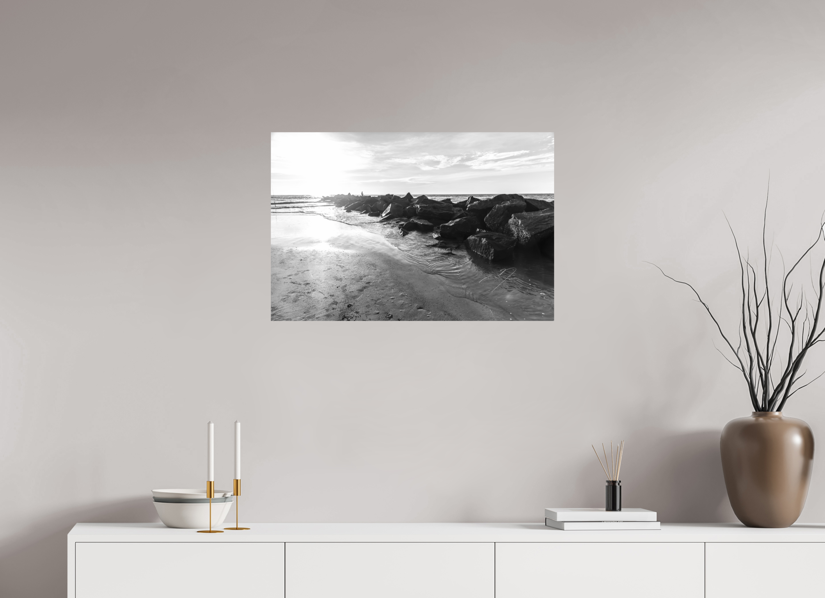 30 x 20″, PRINT ONLY [FUJI CRYSTAL DP II] THE JETTY