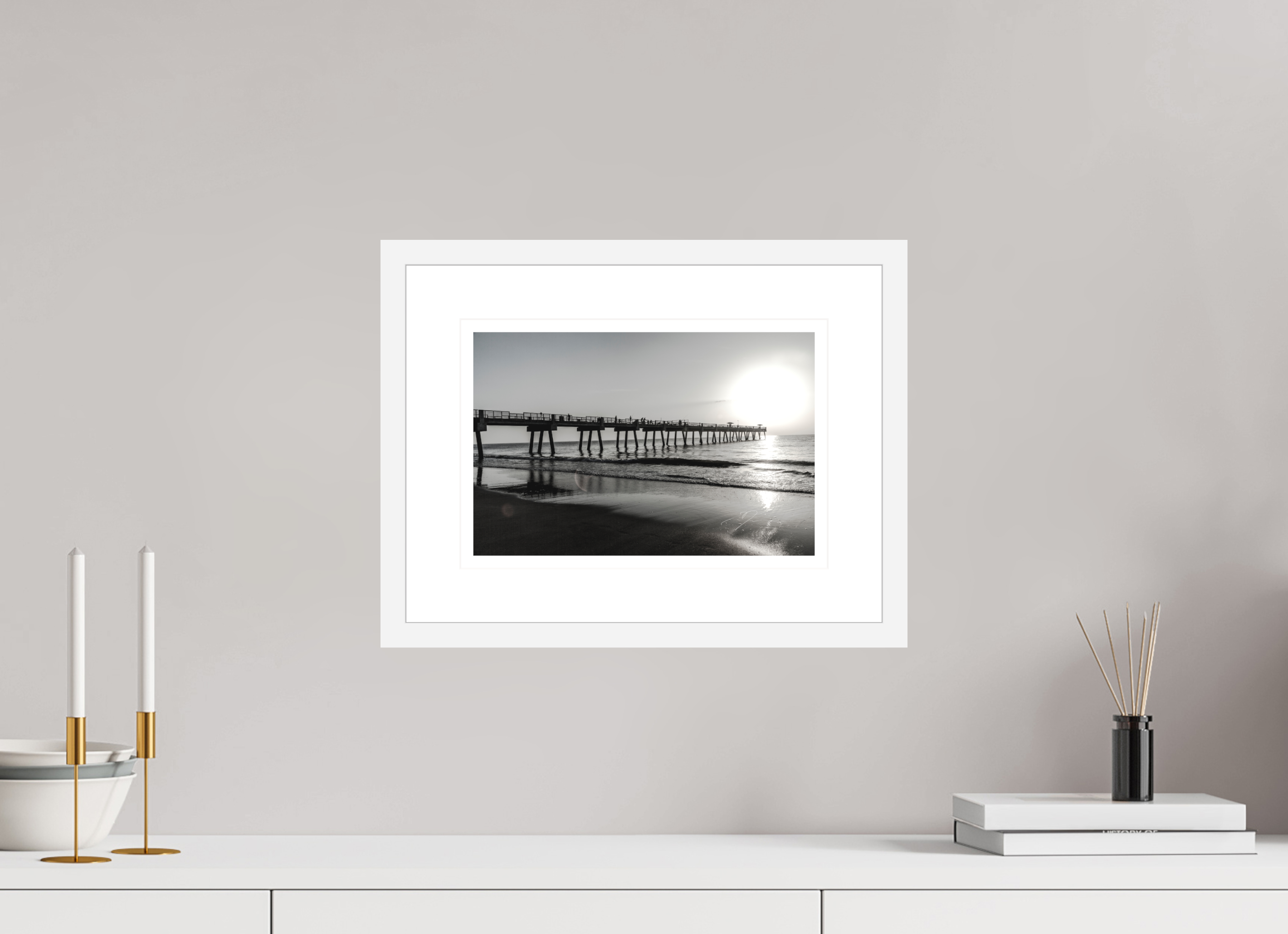 12 x 8″, FRAME - SOLID WOOD [FUJIFLEX] SUN LED