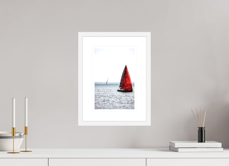 8 x 12″, FRAME - SOLID WOOD [FUJIFLEX] DREAM OF RED