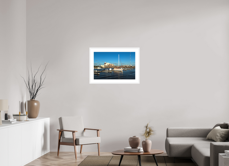 30 x 20″, FRAME - SOLID WOOD [FUJIFLEX] SAIL AWAY