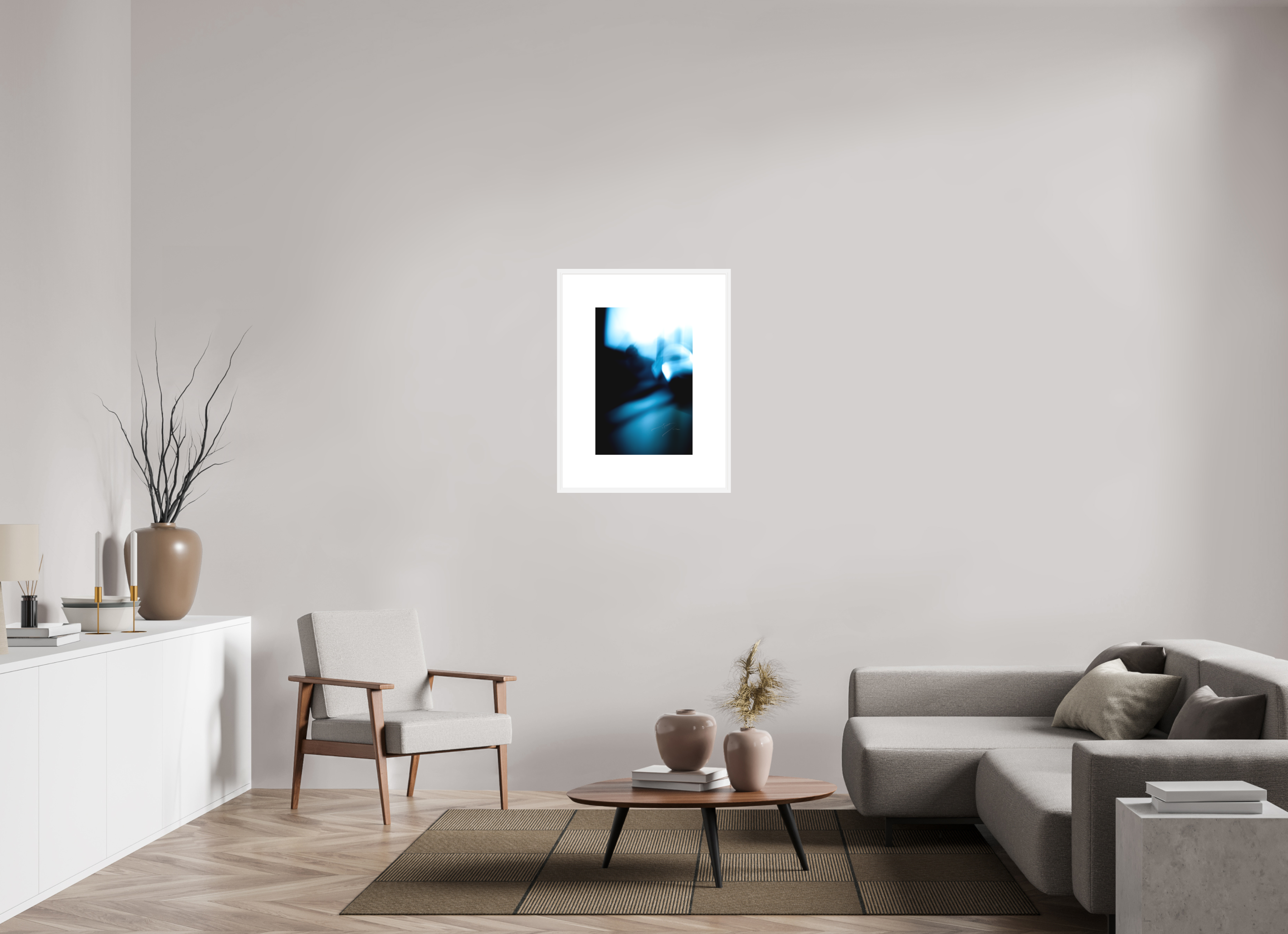 16 x 24″, FRAME SOLID WOOD [FUJIFLEX HIGH GLOSS MATTE FLOAT GLASS] QUARANTINE, No.3