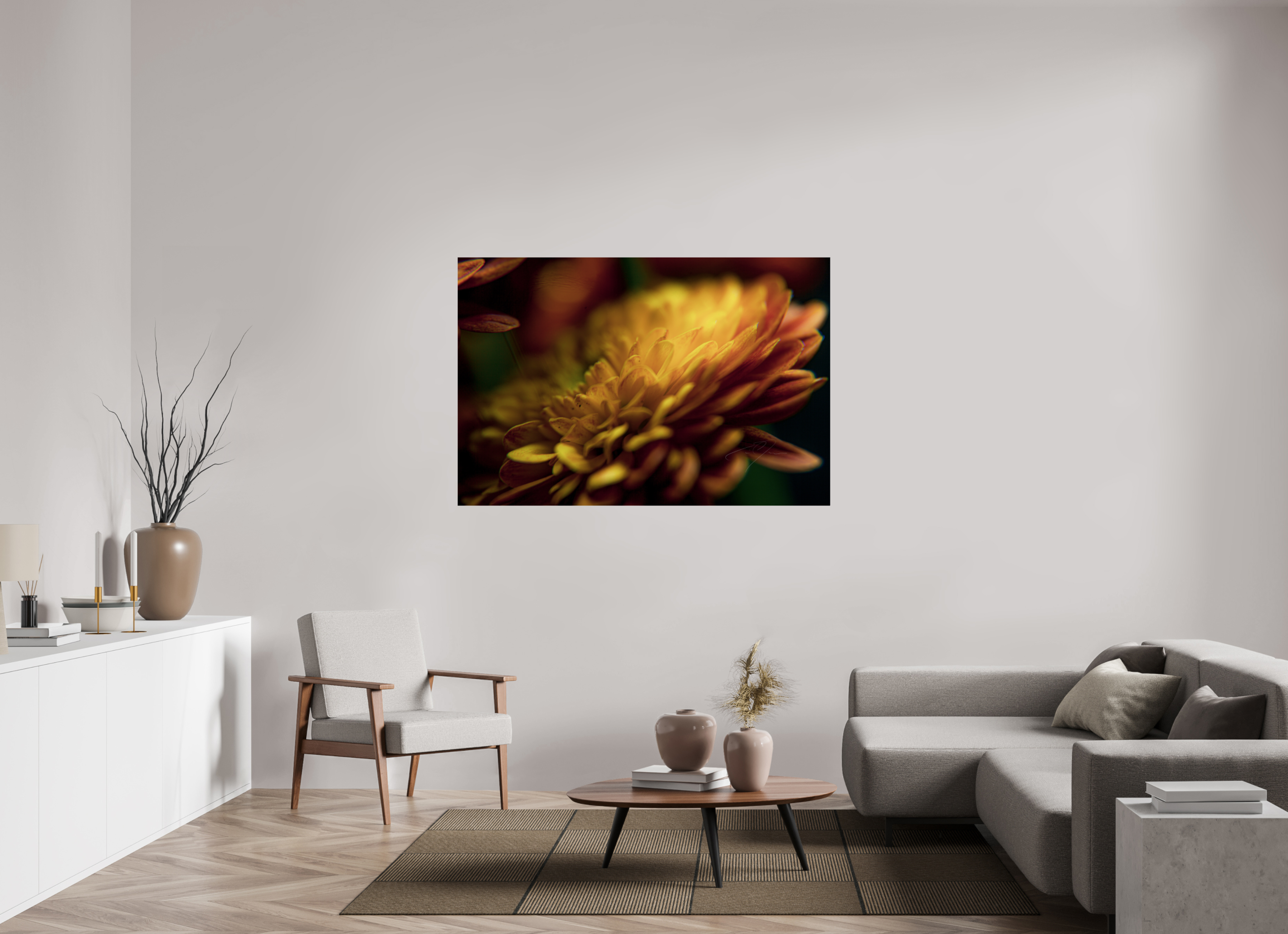 60 x 40″, PHOTO PRINT - FUJIFLEX HIGH GLOSS PETALS' GLOW