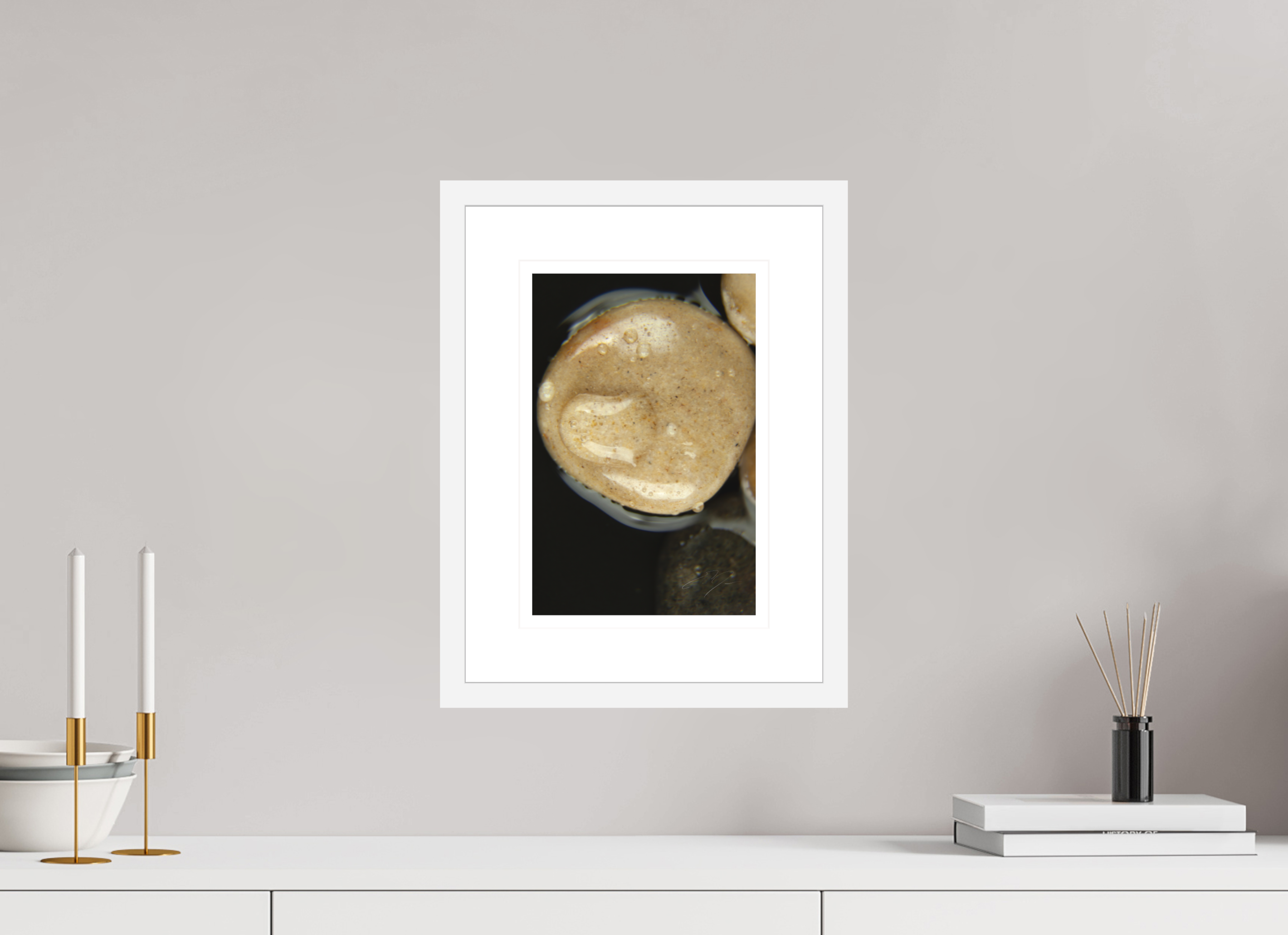 8 x 12″, FRAME - SOLID WOOD [FUJIFLEX] INDELIBLE