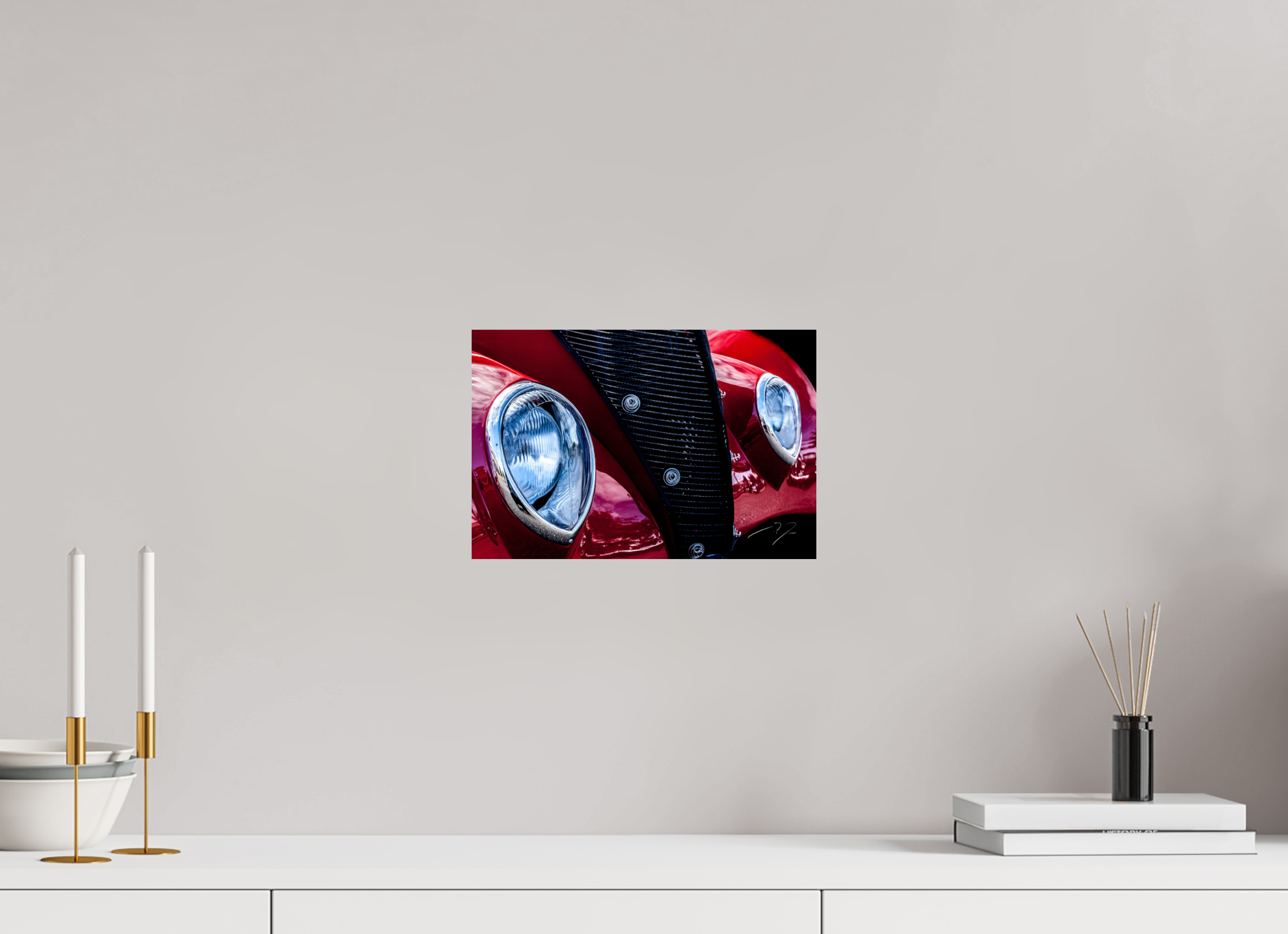 12 x 8″, PRINT ONLY [FUJI CRYSTAL DP II] 1937 FORD