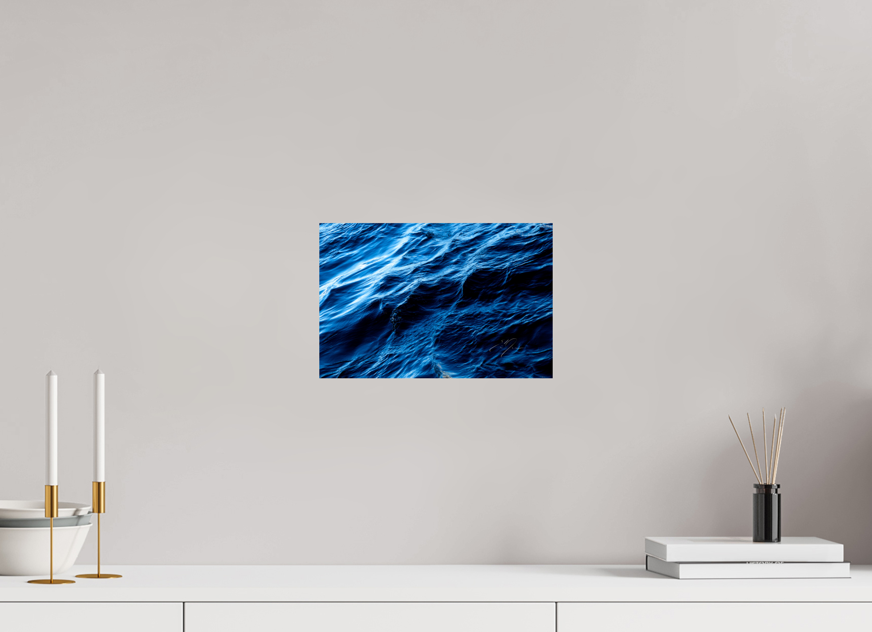 12 x 8″, PRINT ONLY [FUJI CRYSTAL DP II] WATER, No.15