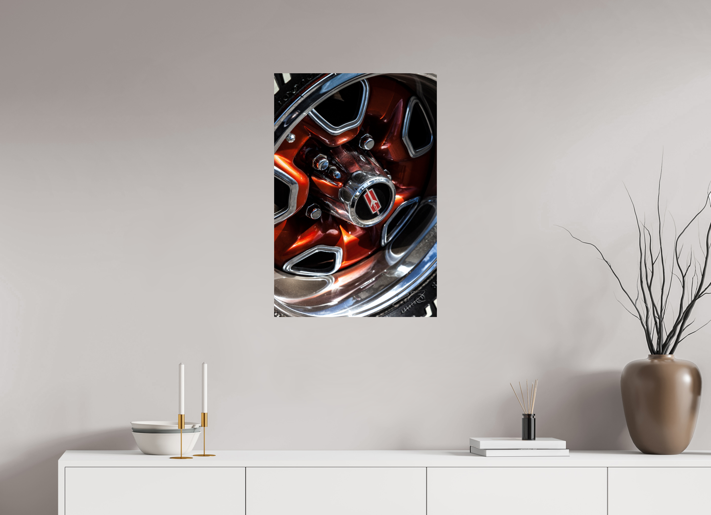 20 x 30″, PRINT ONLY [FUJI CRYSTAL DP II] 1972 OLDSMOBILE 442