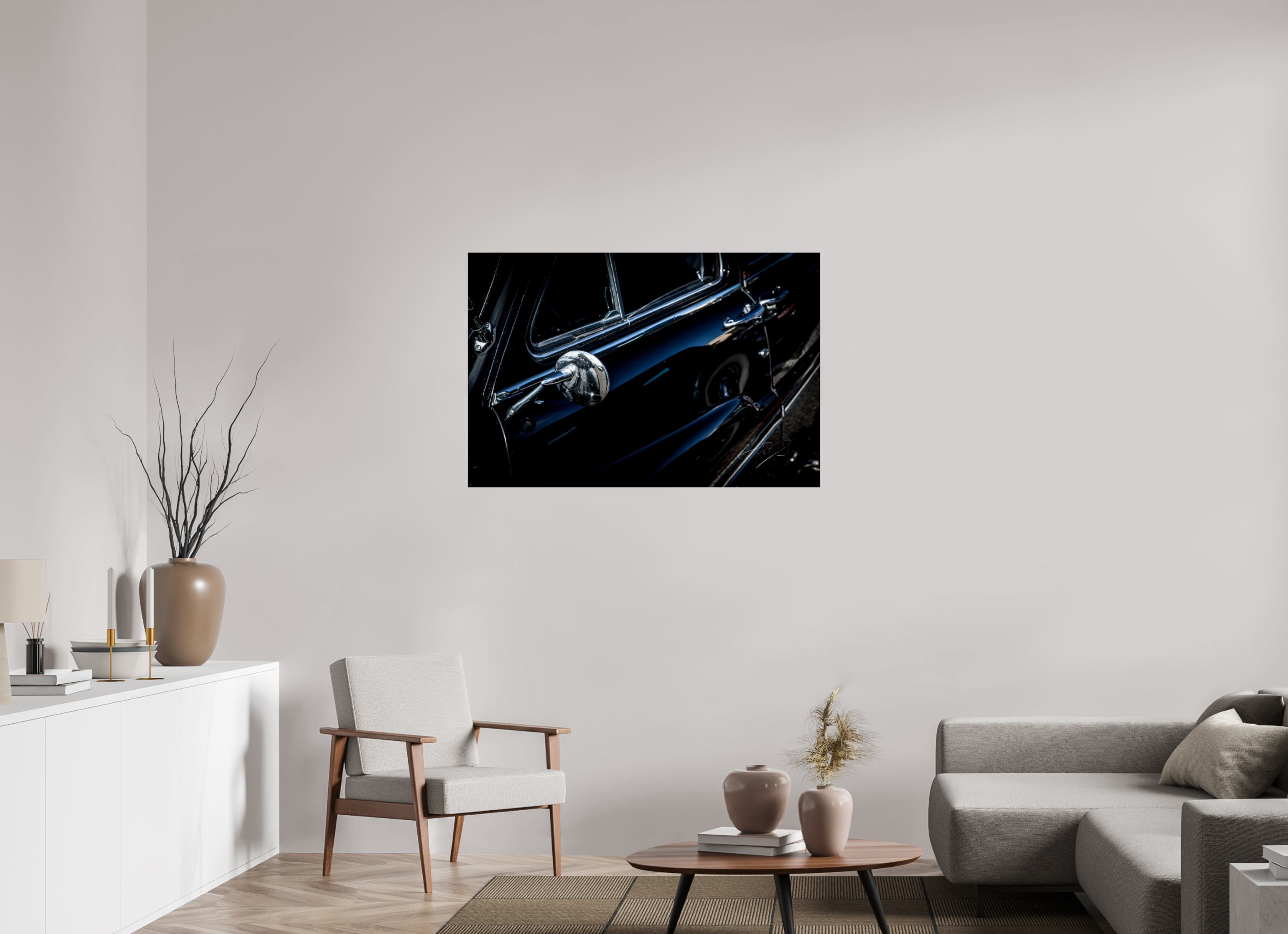 45 x 30″, PRINT ONLY [FUJI CRYSTAL DP II] 1950 MERCURY SPORT SEDAN, No.2