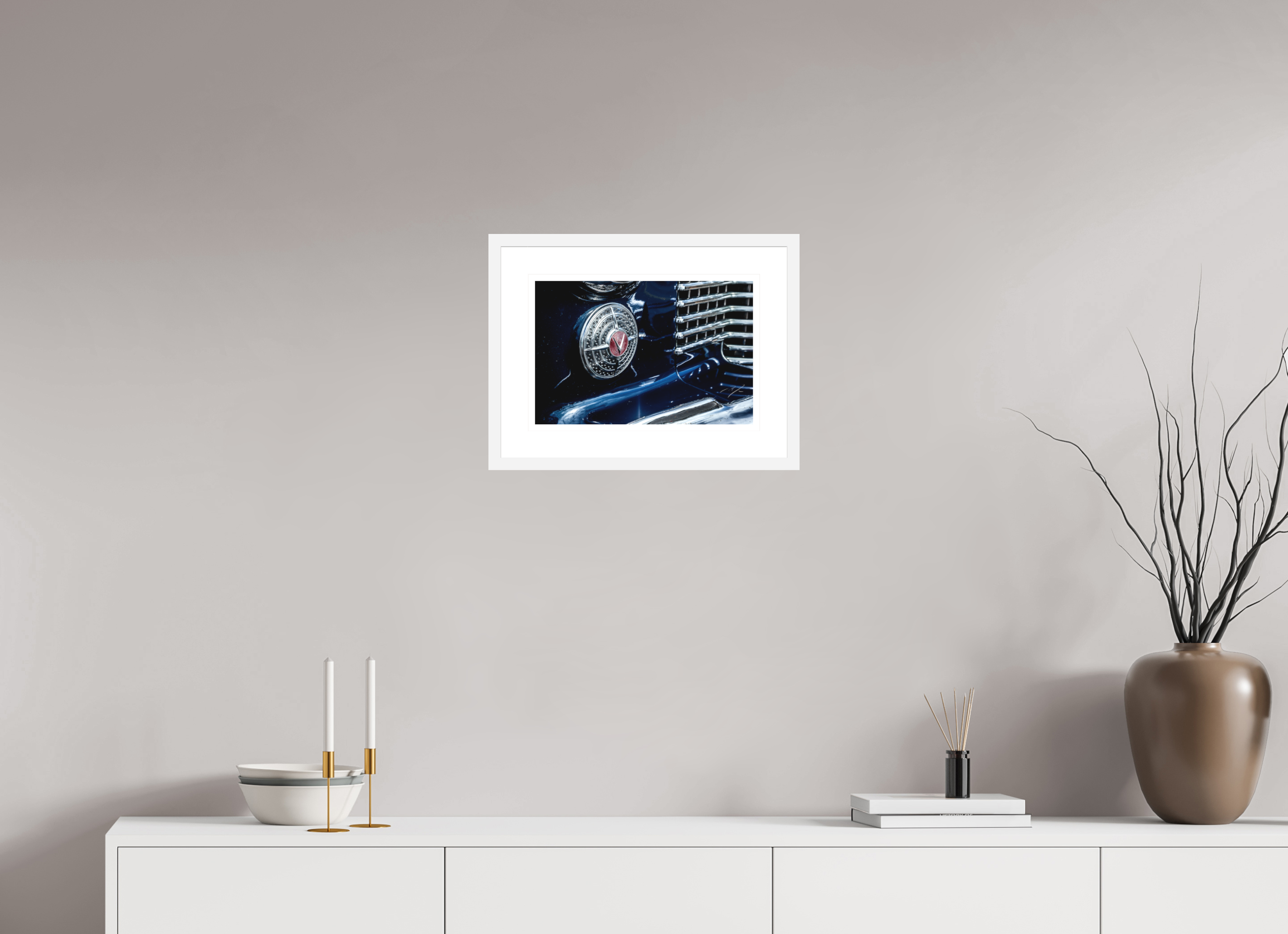 15 x 10″, FRAME - SOLID WOOD [FUJIFLEX] 1941 CADILLAC, No.6