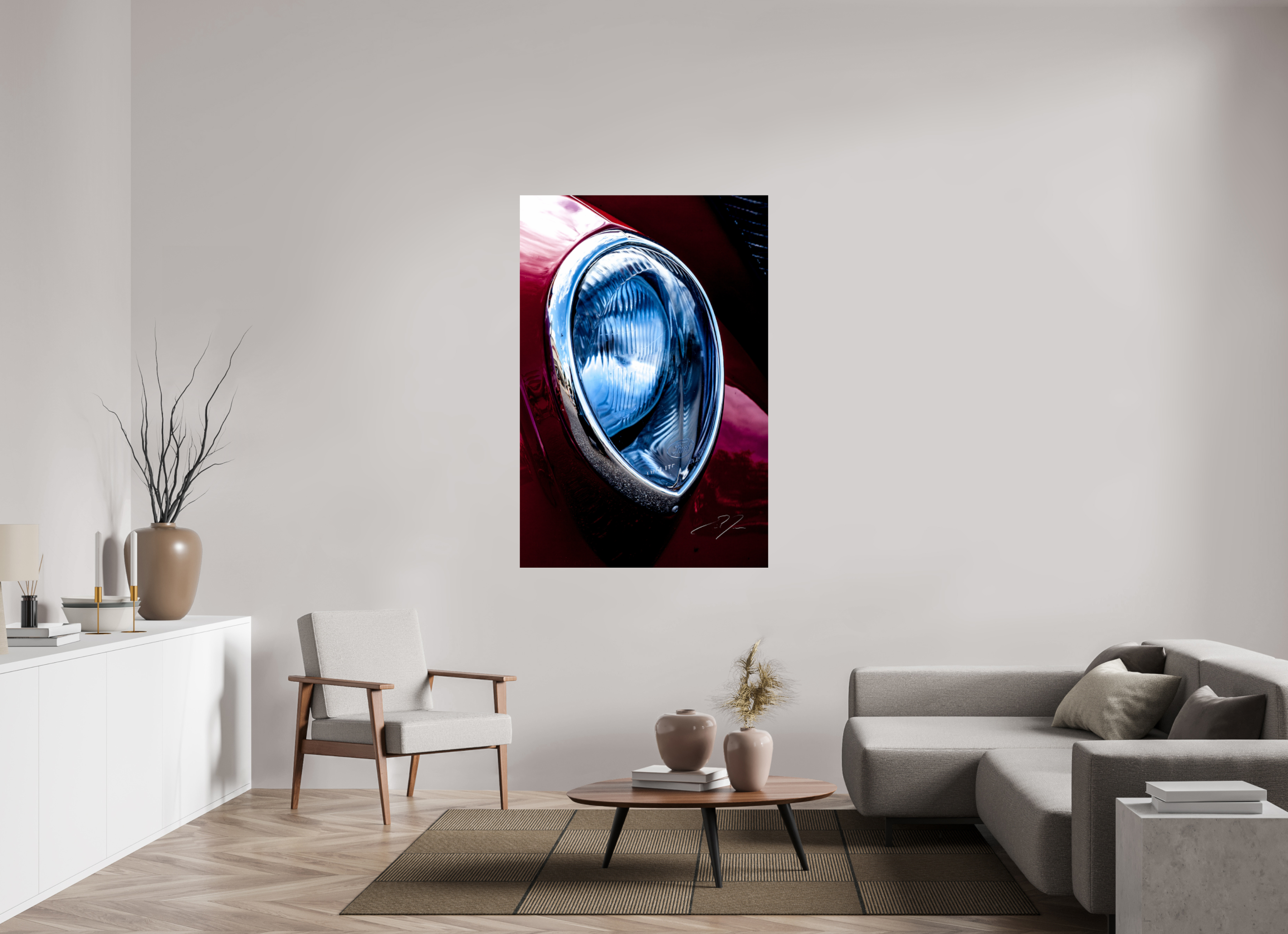 40 x 60″, PRINT ONLY [FUJI CRYSTAL DP II] 1937 FORD, No.2