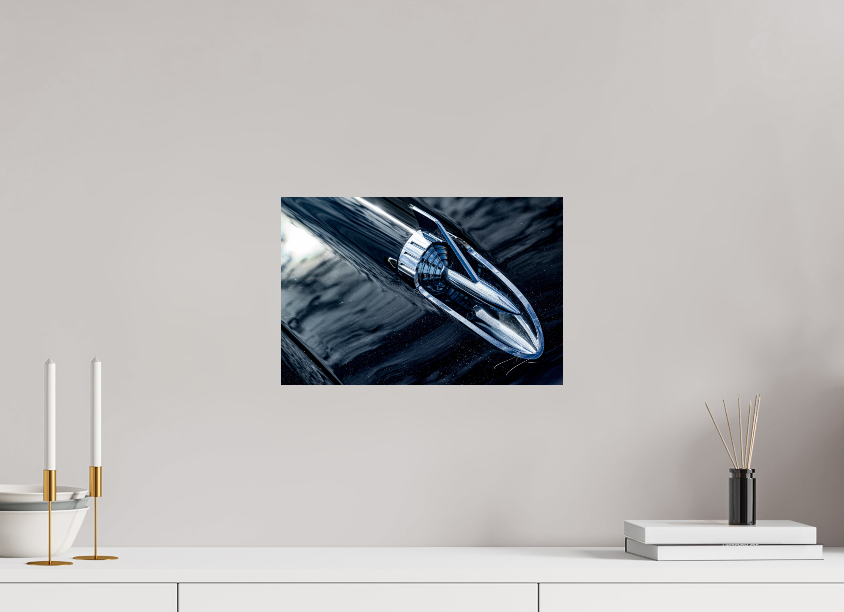 15 x 10″, PRINT ONLY [FUJI CRYSTAL DP II] 1957 CHEVY BEL AIR, No.6