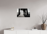 24 x 16″, PHOTO PRINT - FUJIFLEX HIGH GLOSS BENEATH THE PIER