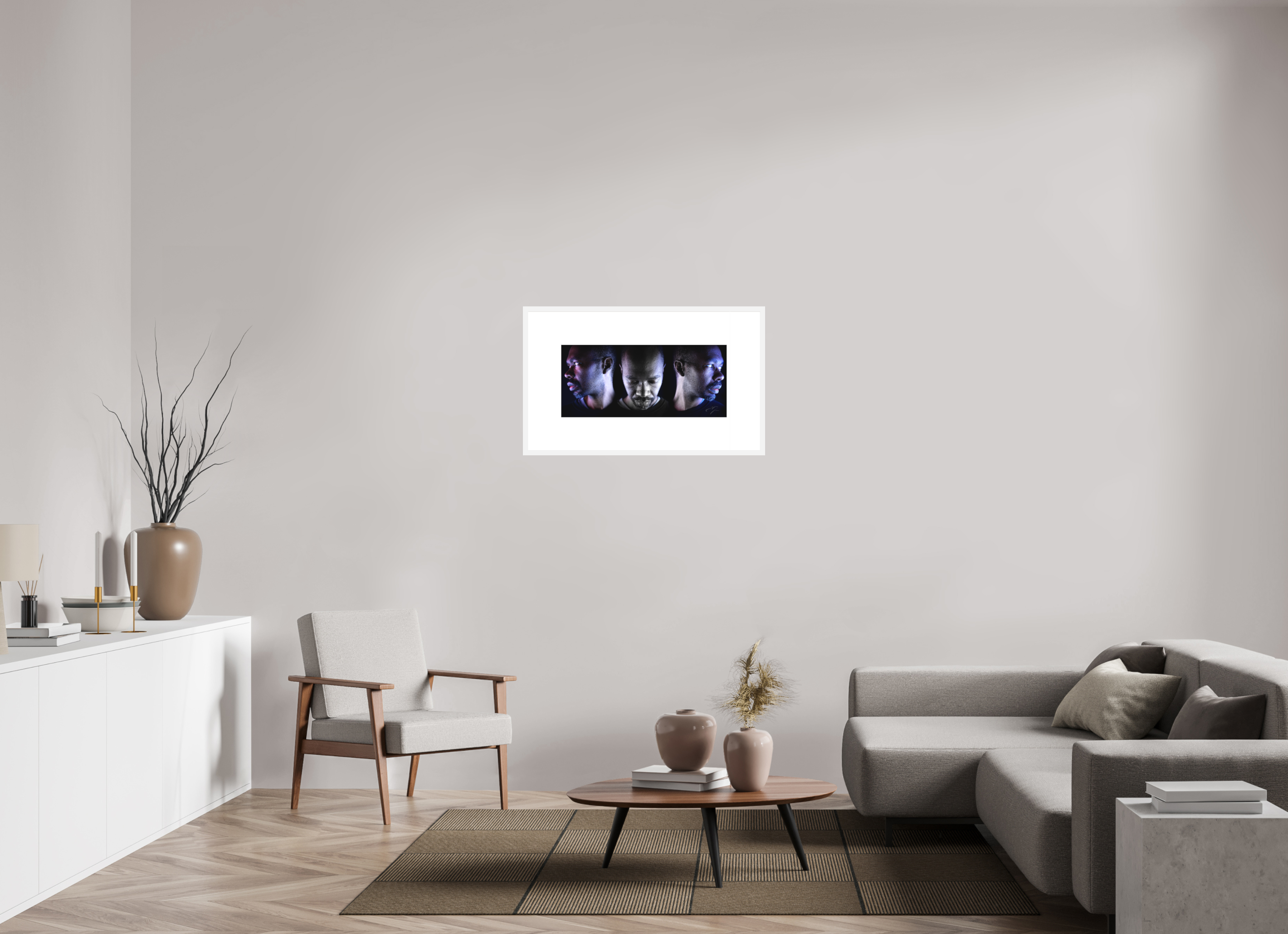 26.9 x 12″, FRAME SOLID WOOD [FUJI CRYSTAL DP II MATTE FLOAT GLASS] CHOICE.