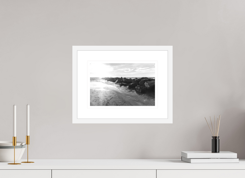 12 x 8″, FRAME - SOLID WOOD [FUJIFLEX] THE JETTY