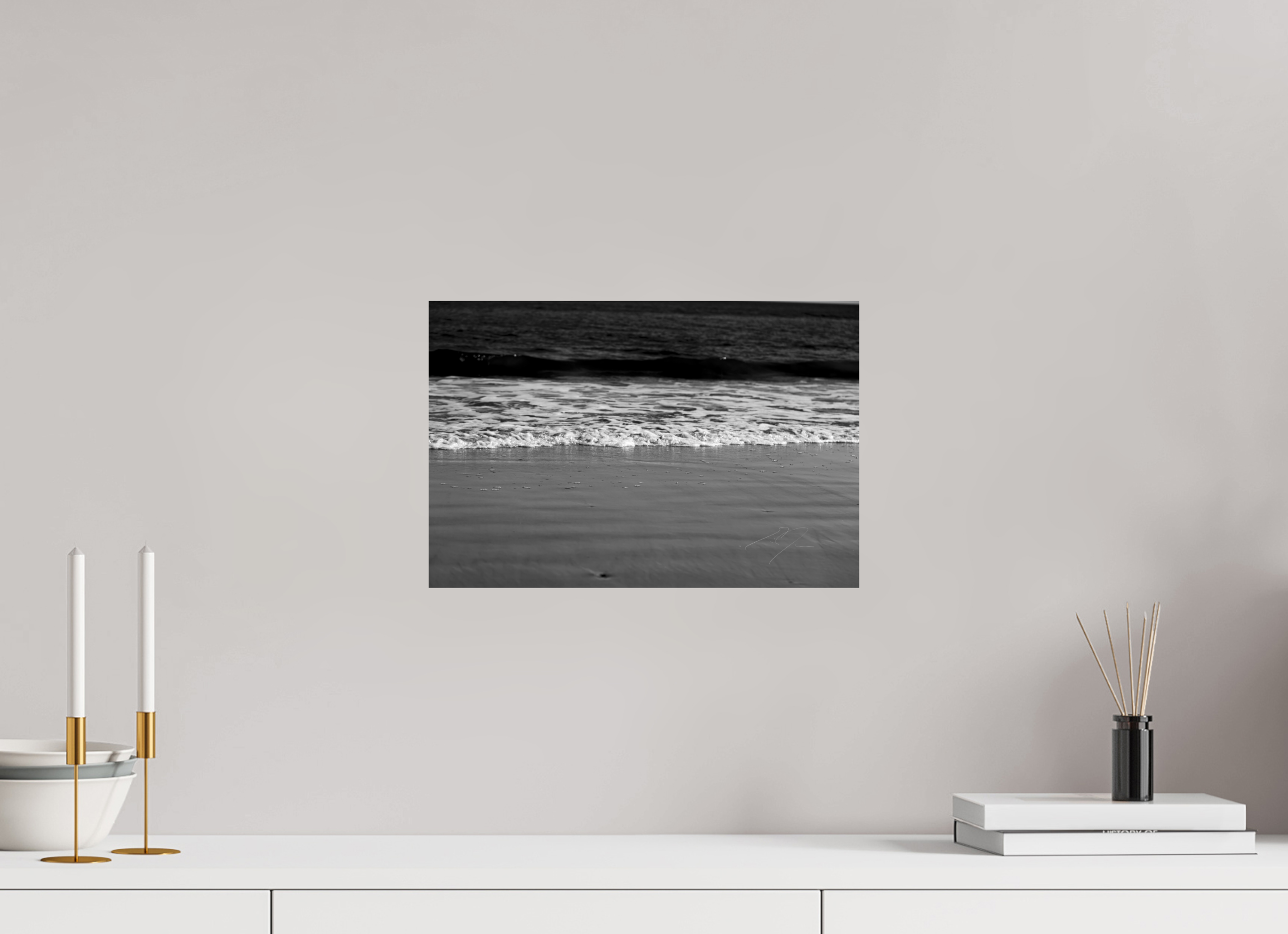 15 x 10″, PRINT ONLY [FUJI CRYSTAL DP II] COASTAL WAVE