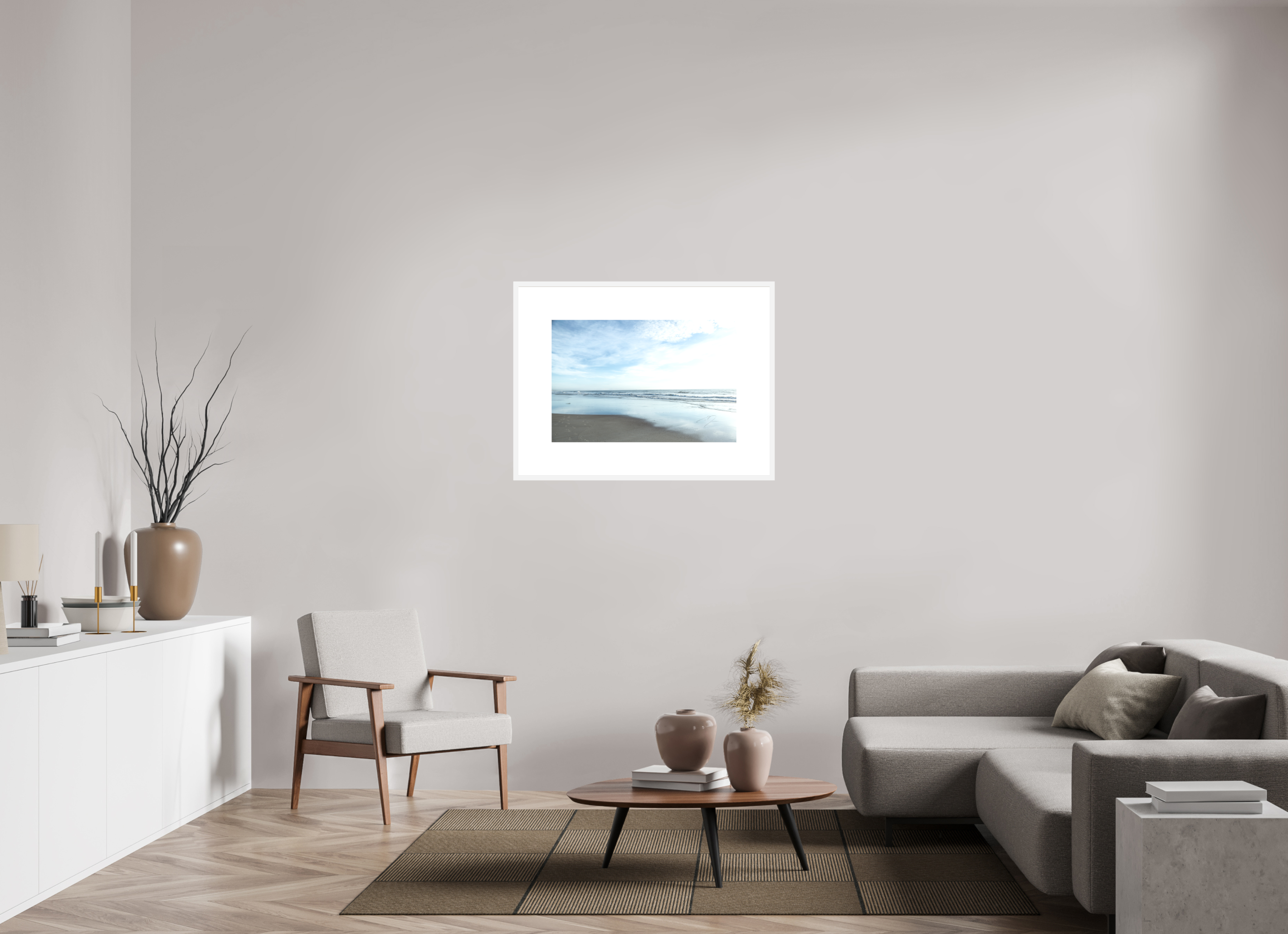 30 x 20″, FRAME SOLID WOOD [FUJIFLEX HIGH GLOSS MATTE FLOAT GLASS] FADE AWAY
